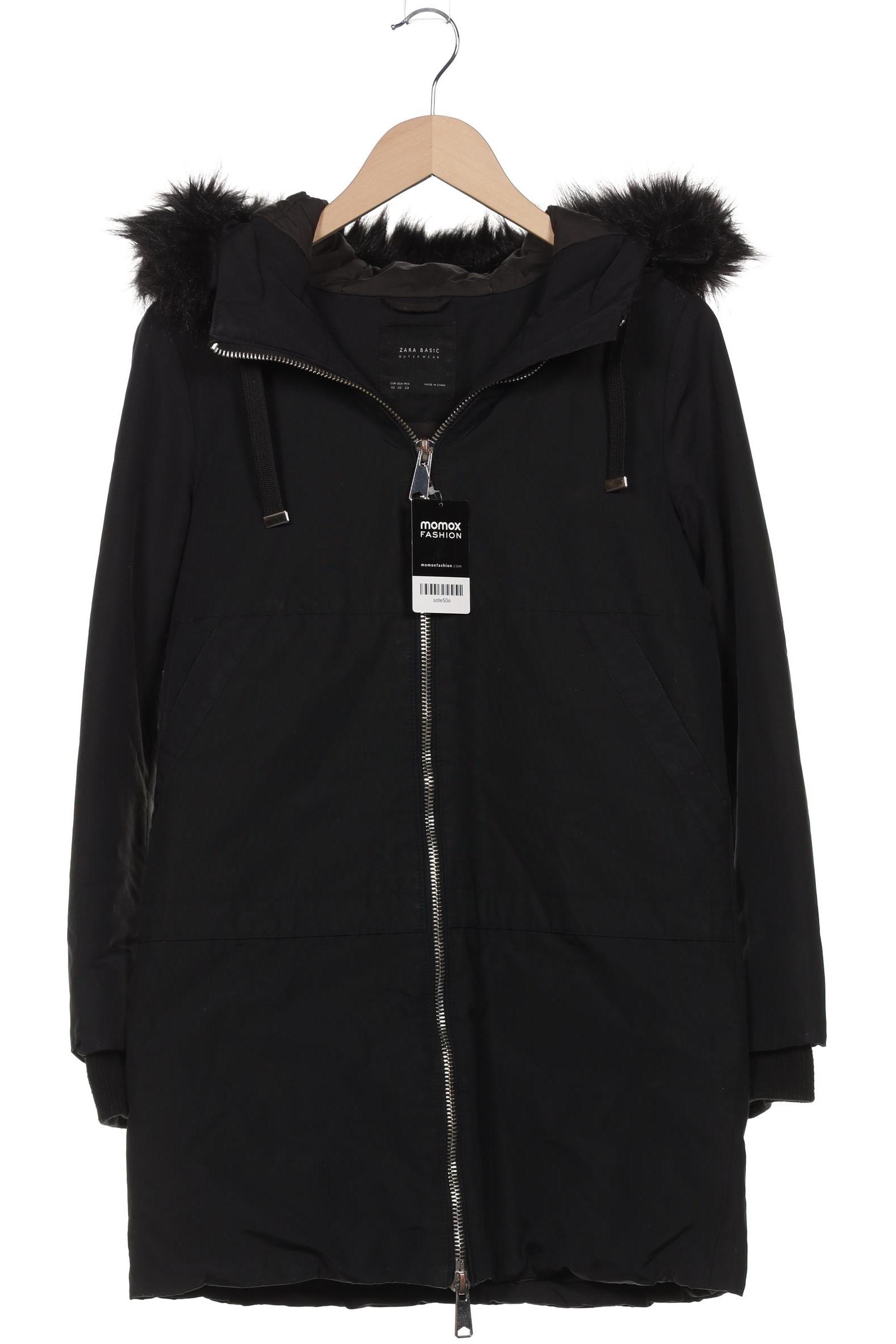 

Zara Damen Mantel, schwarz, Gr. 34