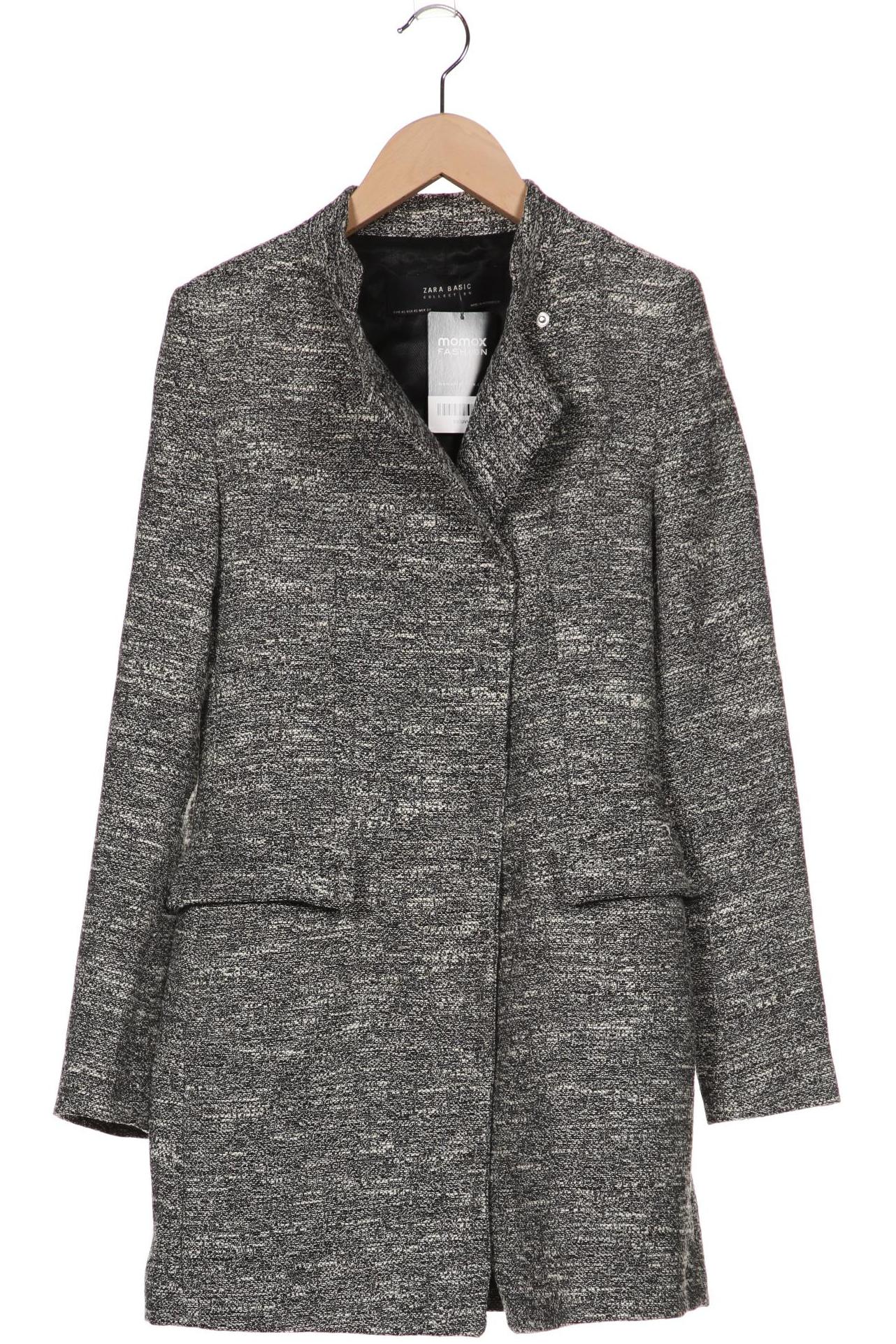 

ZARA Damen Mantel, grau
