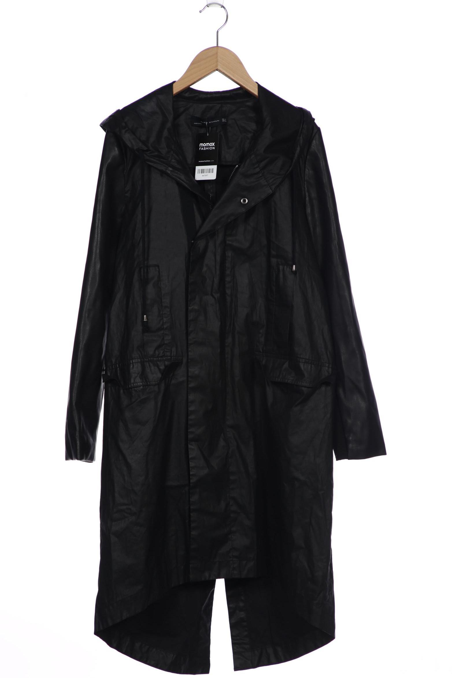 

ZARA Damen Mantel, schwarz