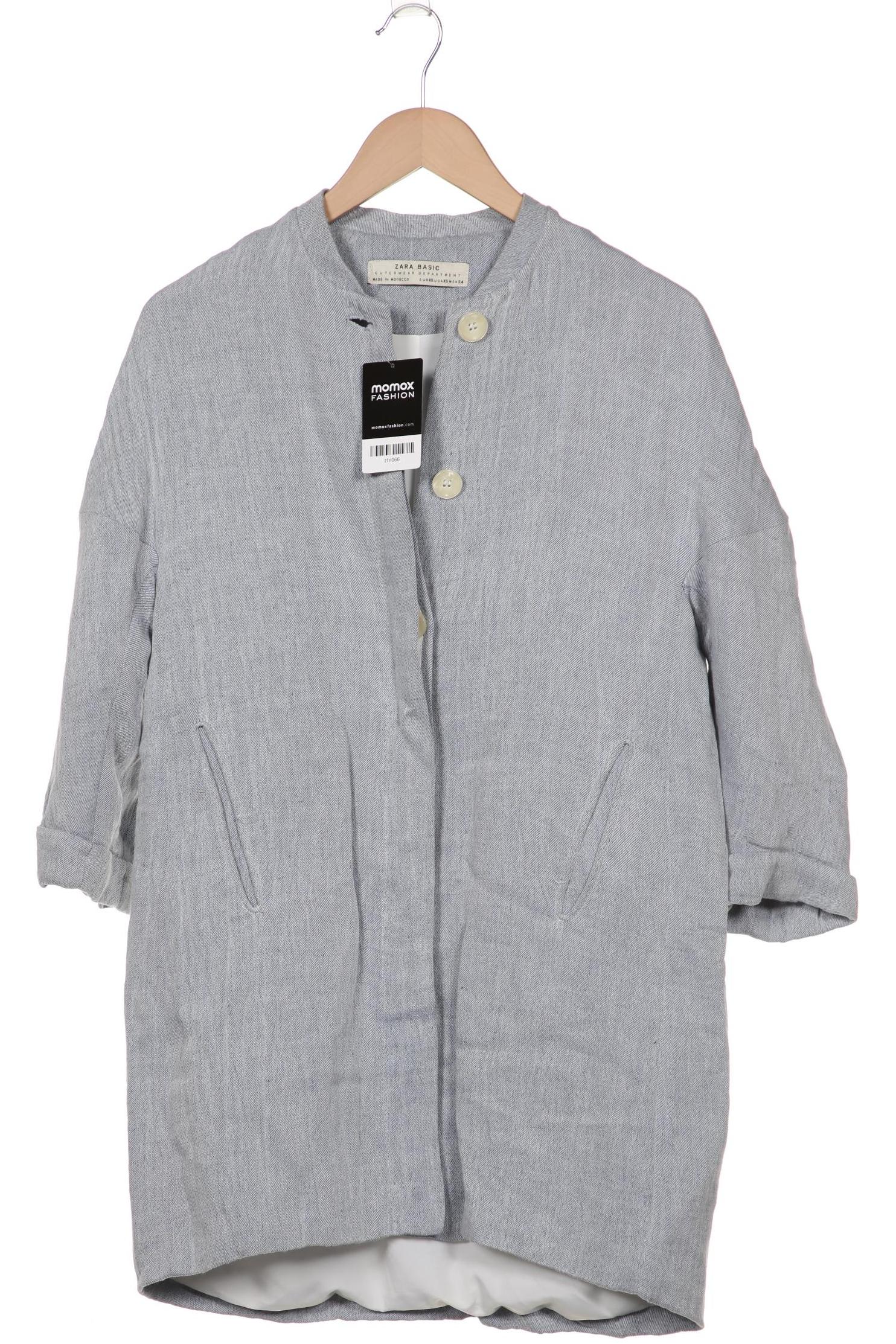 

Zara Damen Mantel, hellblau, Gr. 34