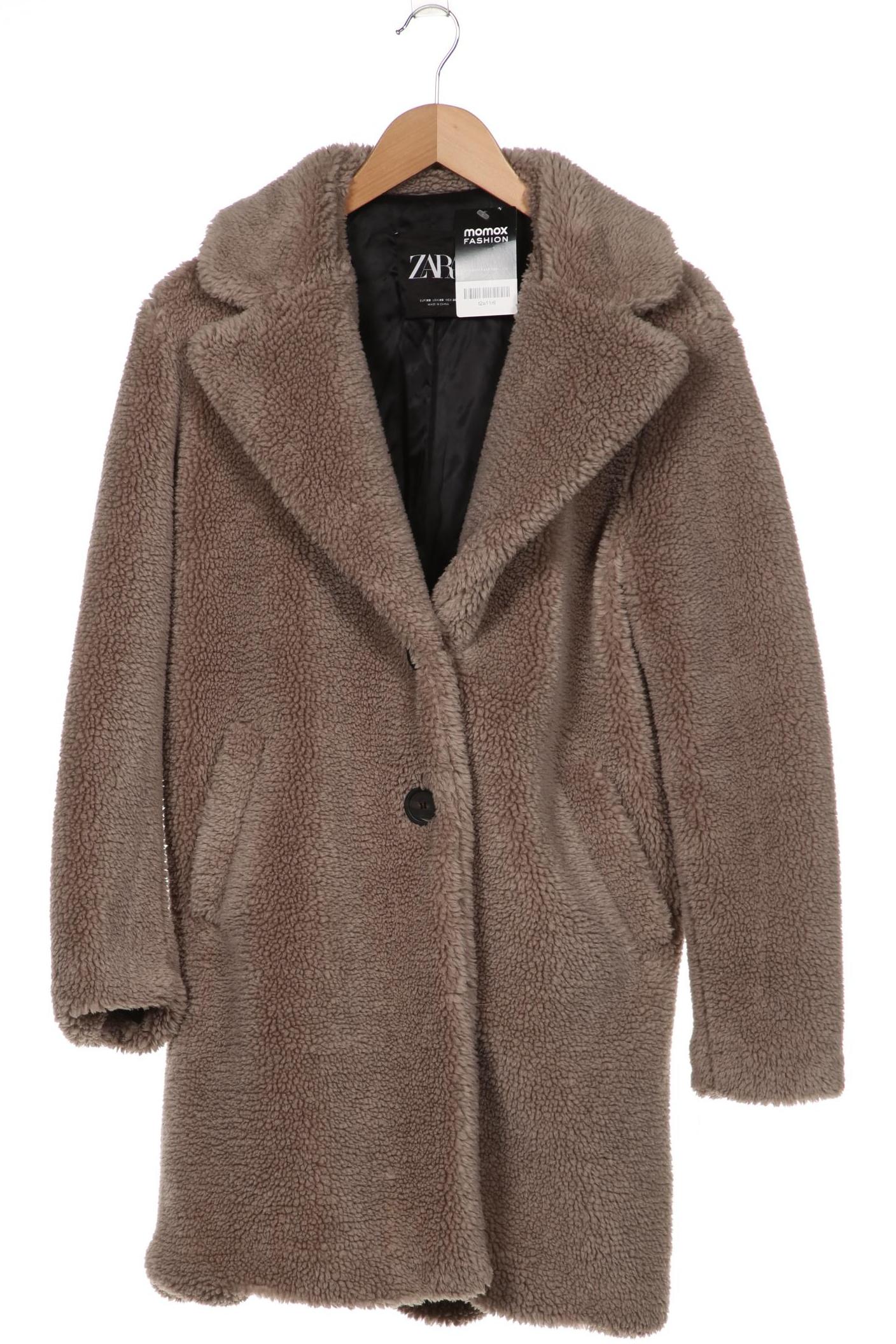 

ZARA Damen Mantel, grau