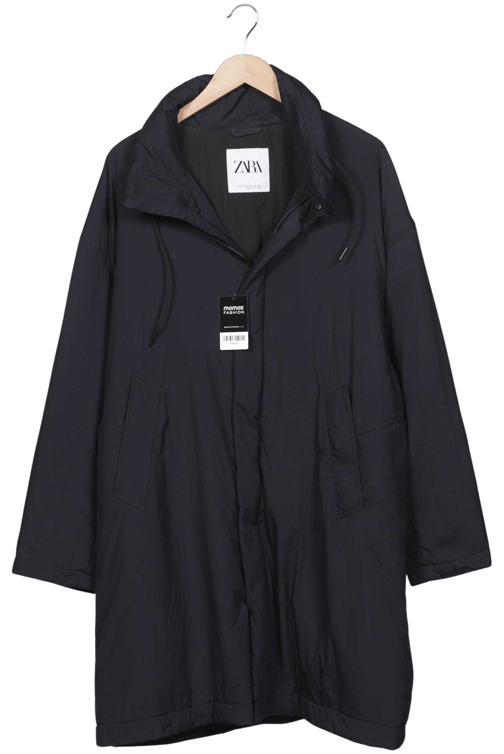 

Zara Damen Mantel, marineblau, Gr. 42