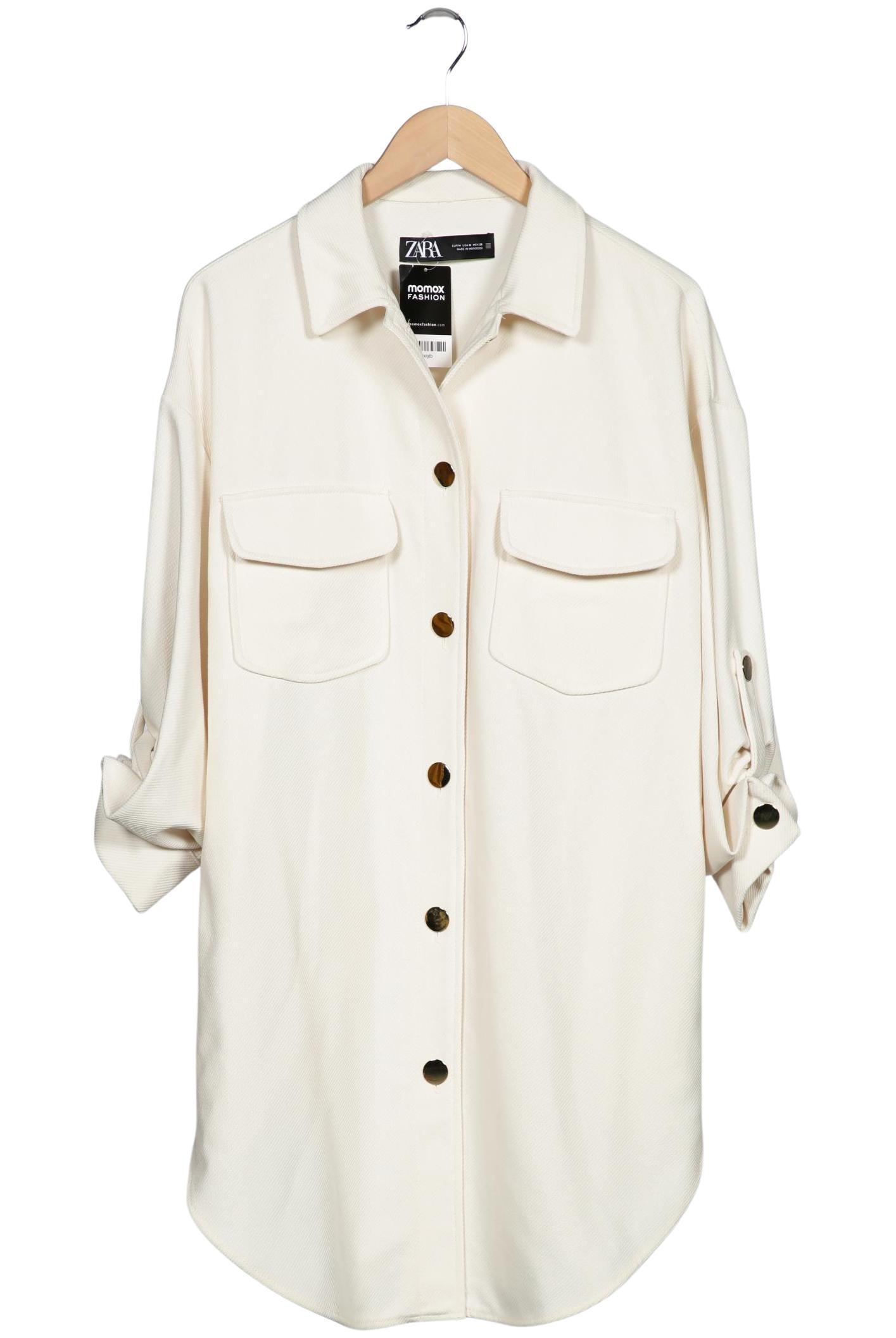 

Zara Damen Mantel, cremeweiß, Gr. 38