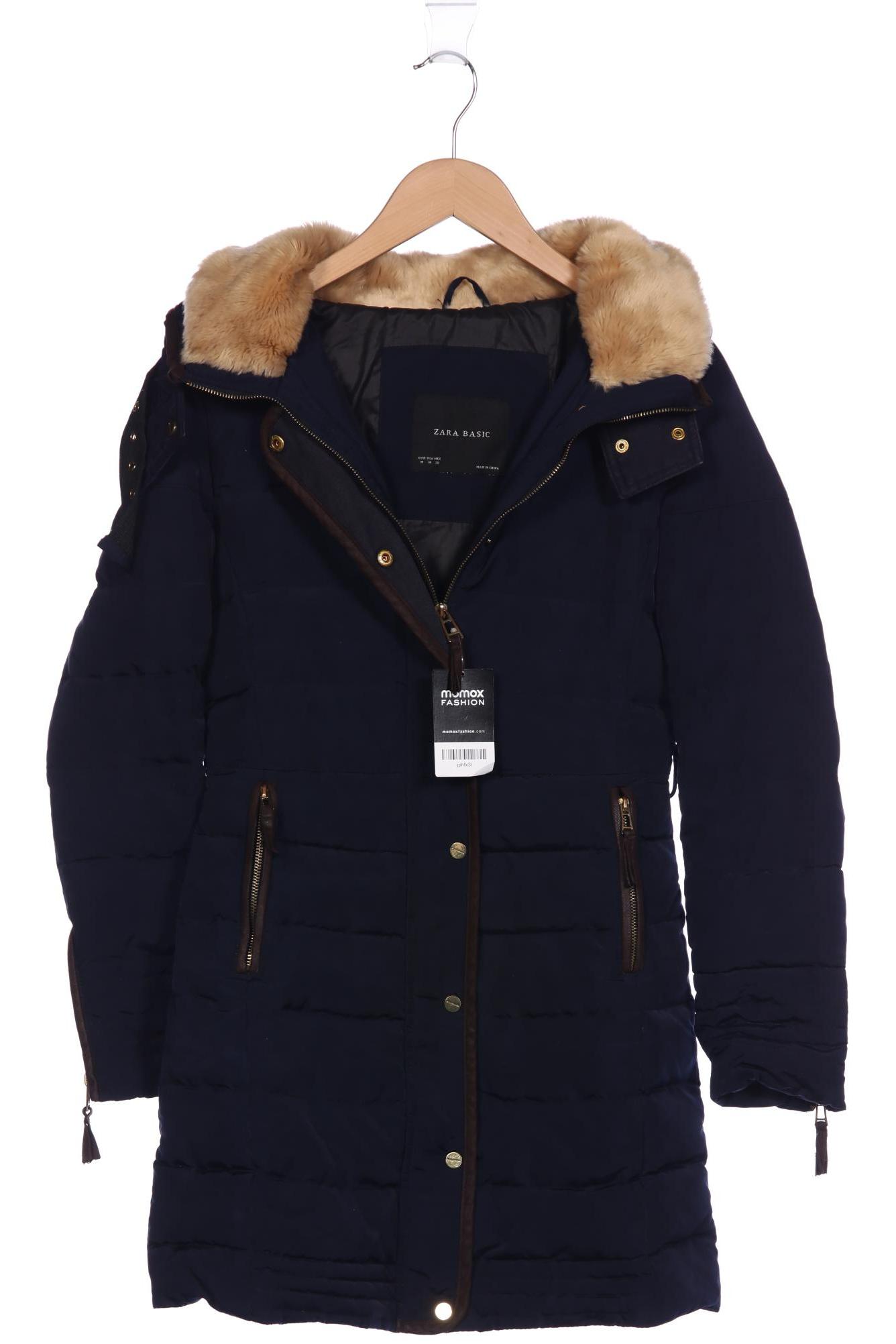 

Zara Damen Mantel, marineblau, Gr. 38