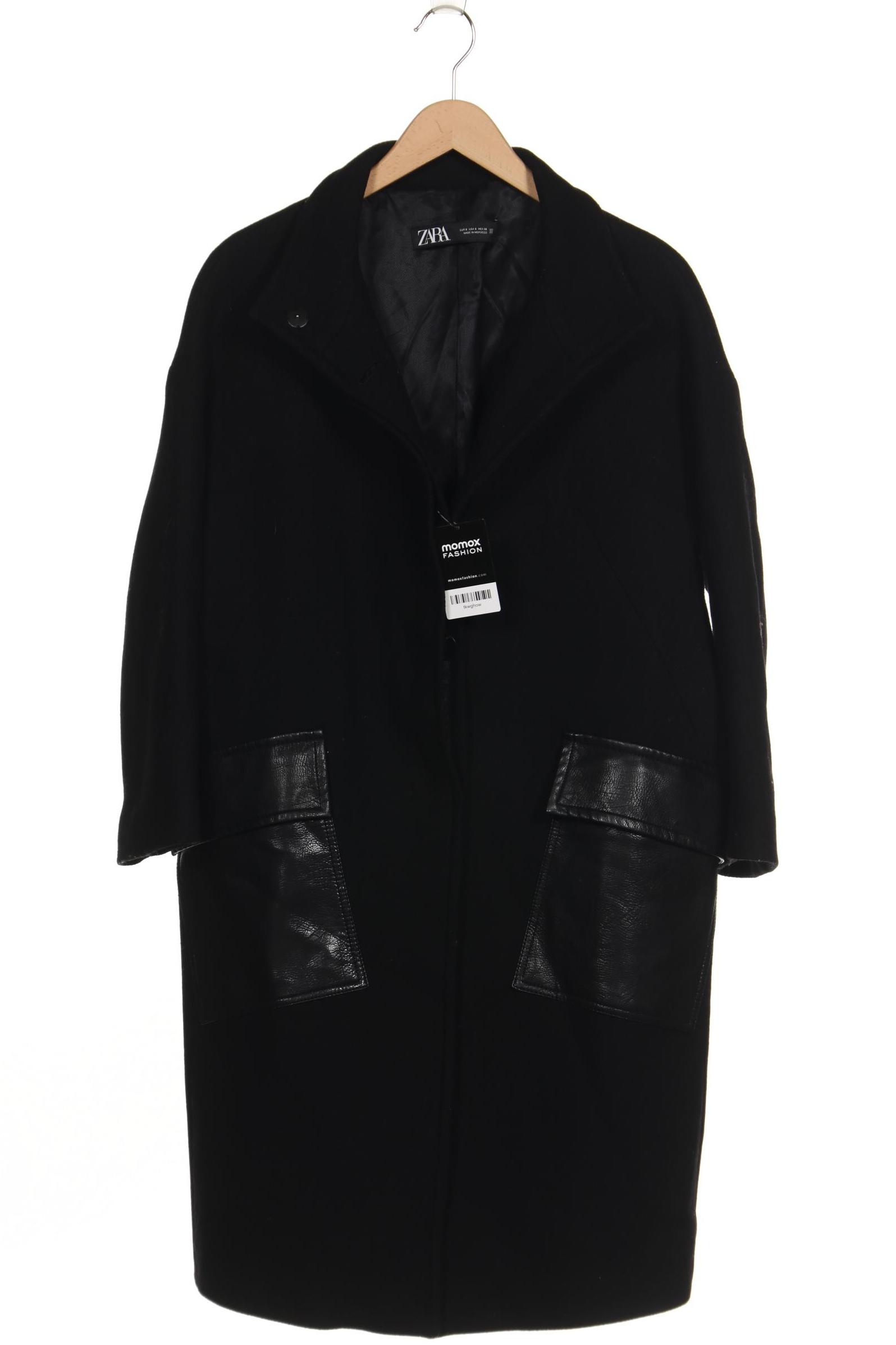 

Zara Damen Mantel, schwarz, Gr. 36