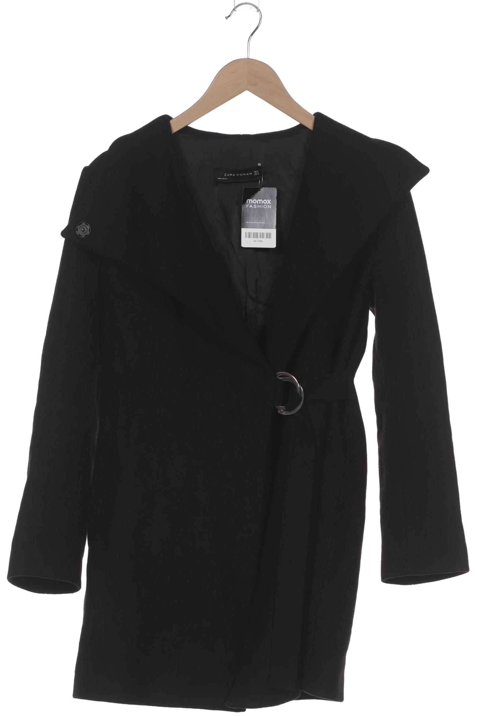 

Zara Damen Mantel, schwarz, Gr. 36