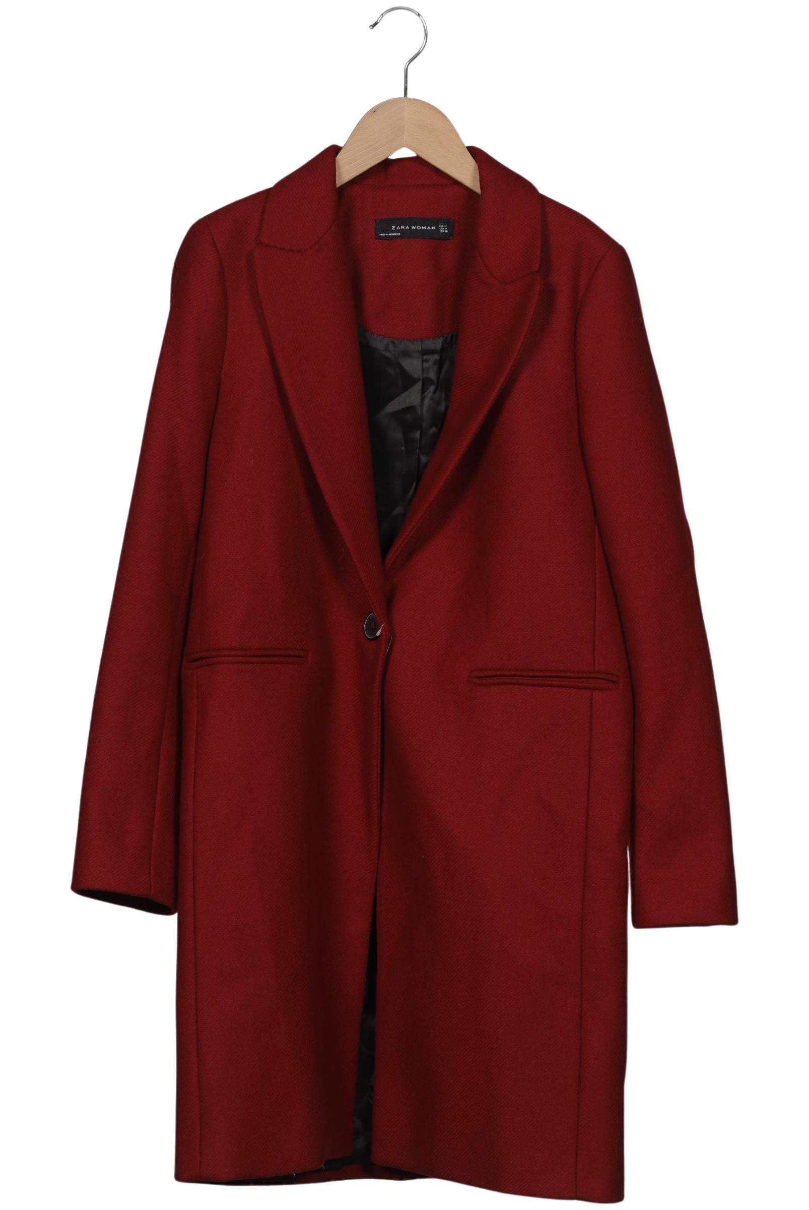 

Zara Damen Mantel, rot, Gr. 38