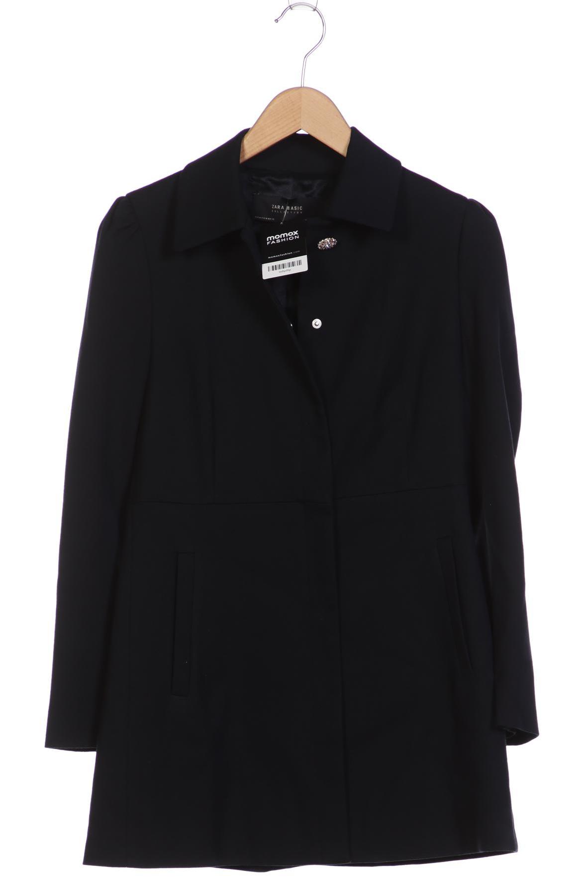 

ZARA Damen Mantel, cremeweiß