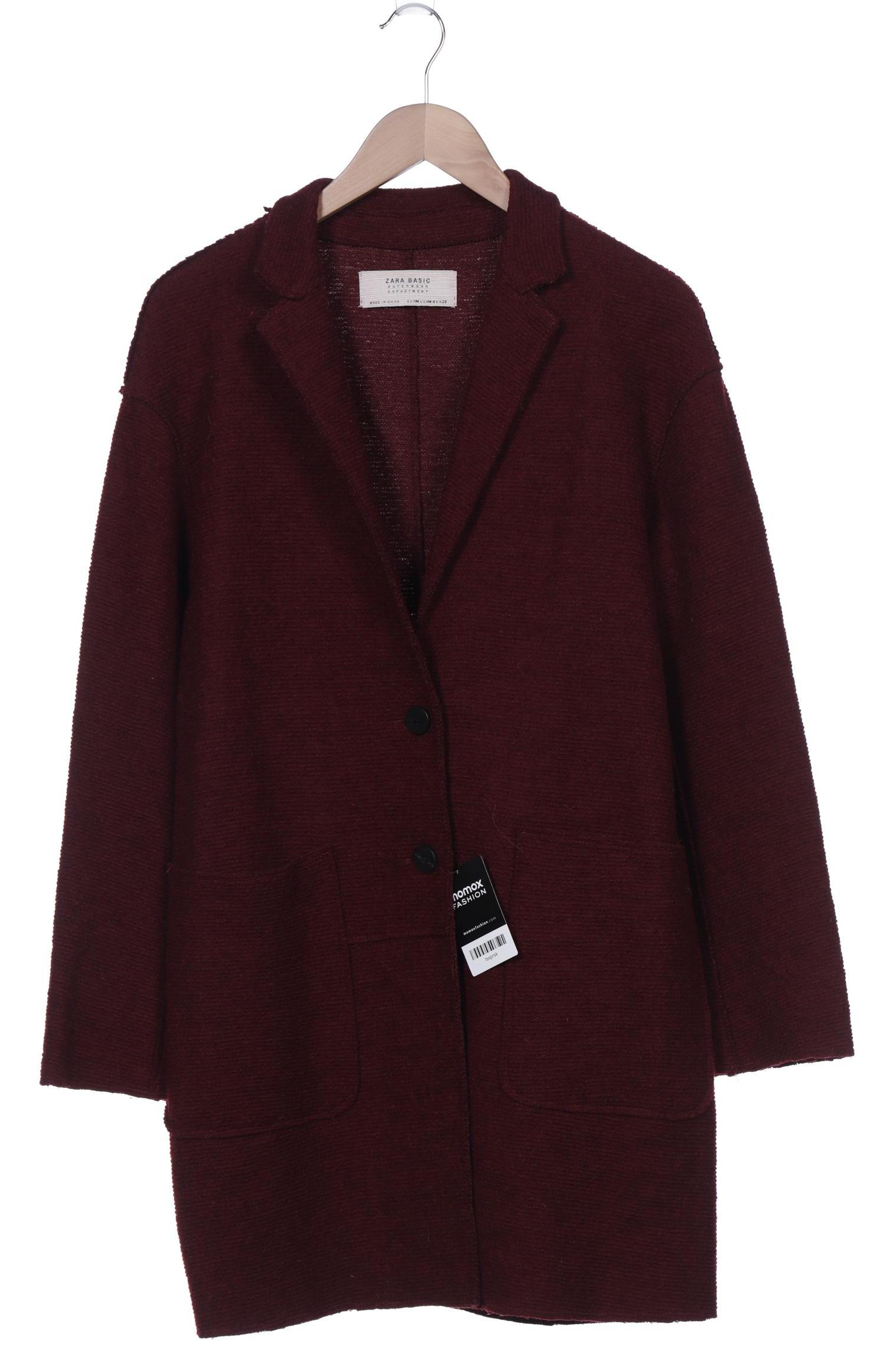 

Zara Damen Mantel, bordeaux, Gr. 38