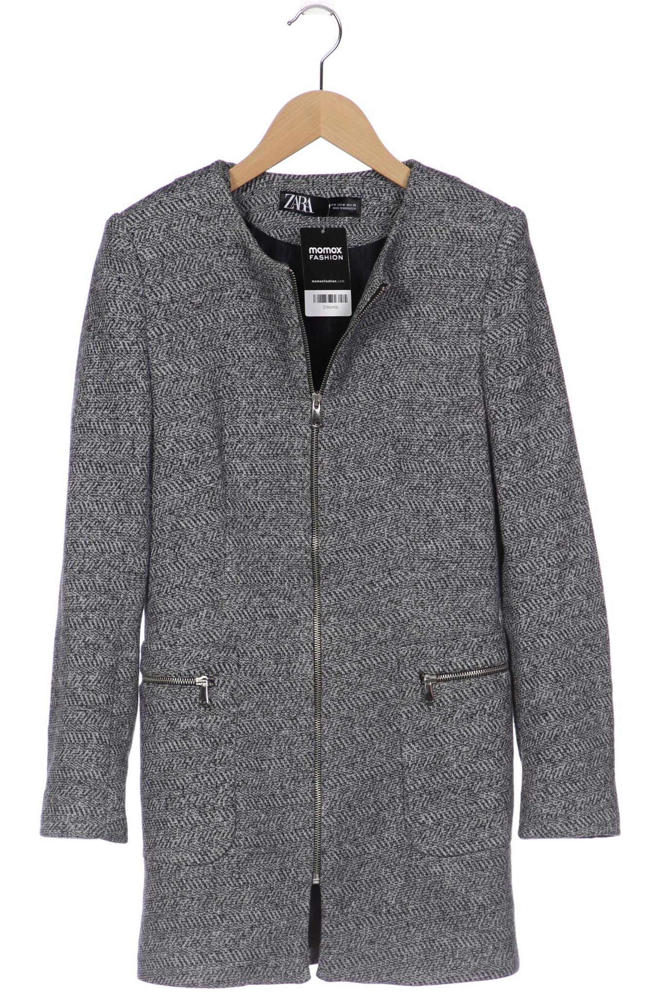 

ZARA Damen Mantel, grau
