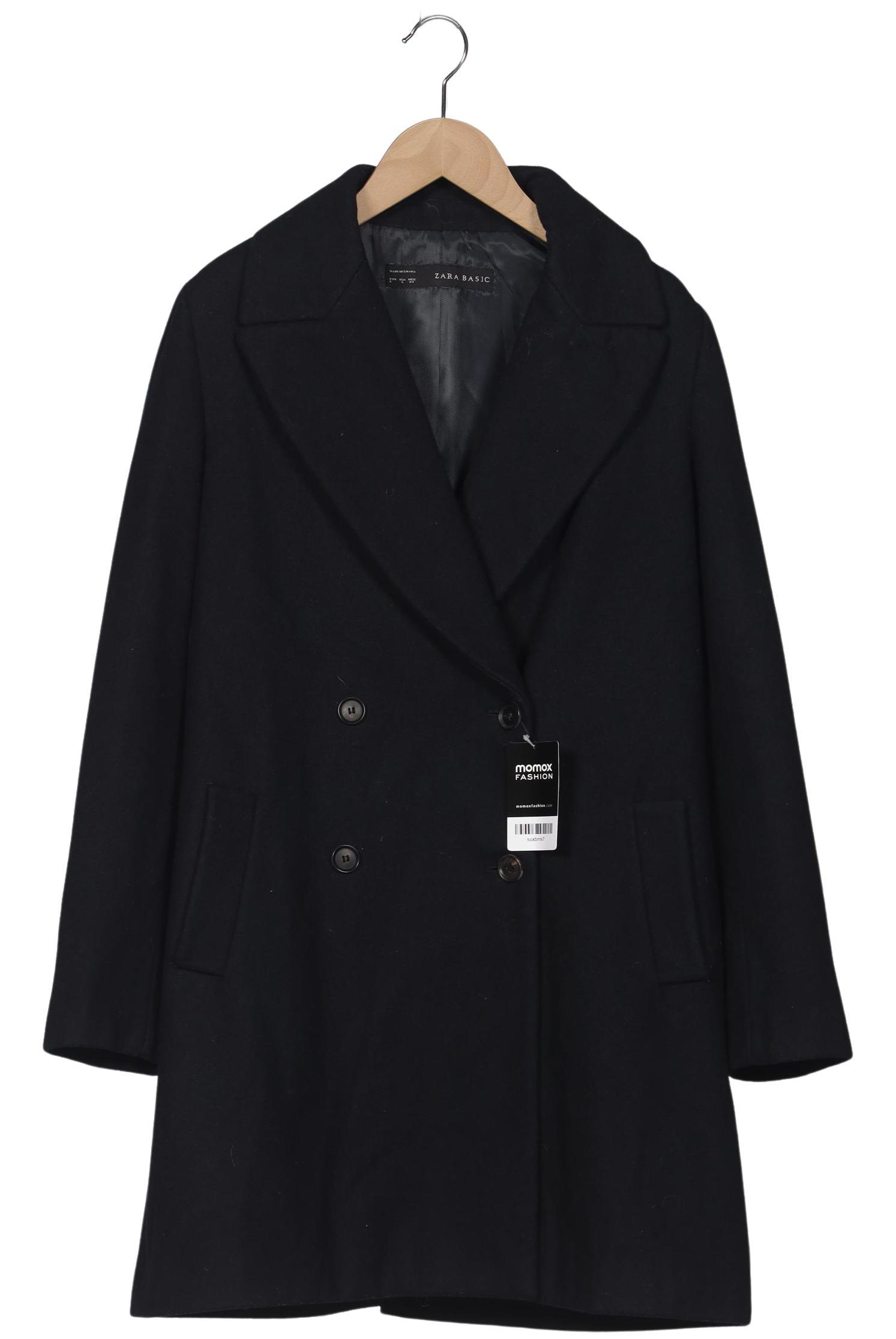 

Zara Damen Mantel, marineblau, Gr. 42