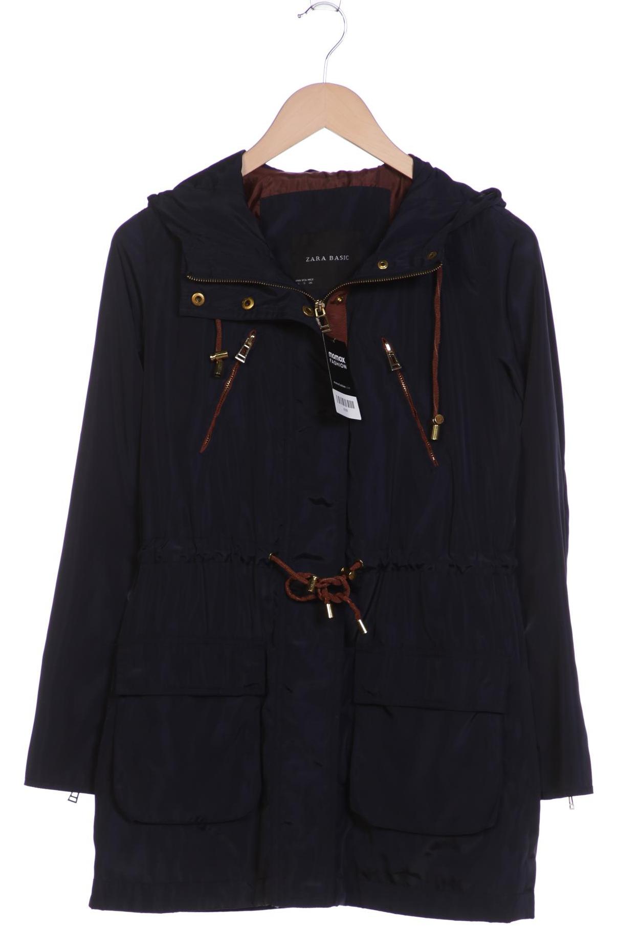 

Zara Damen Mantel, marineblau, Gr. 36