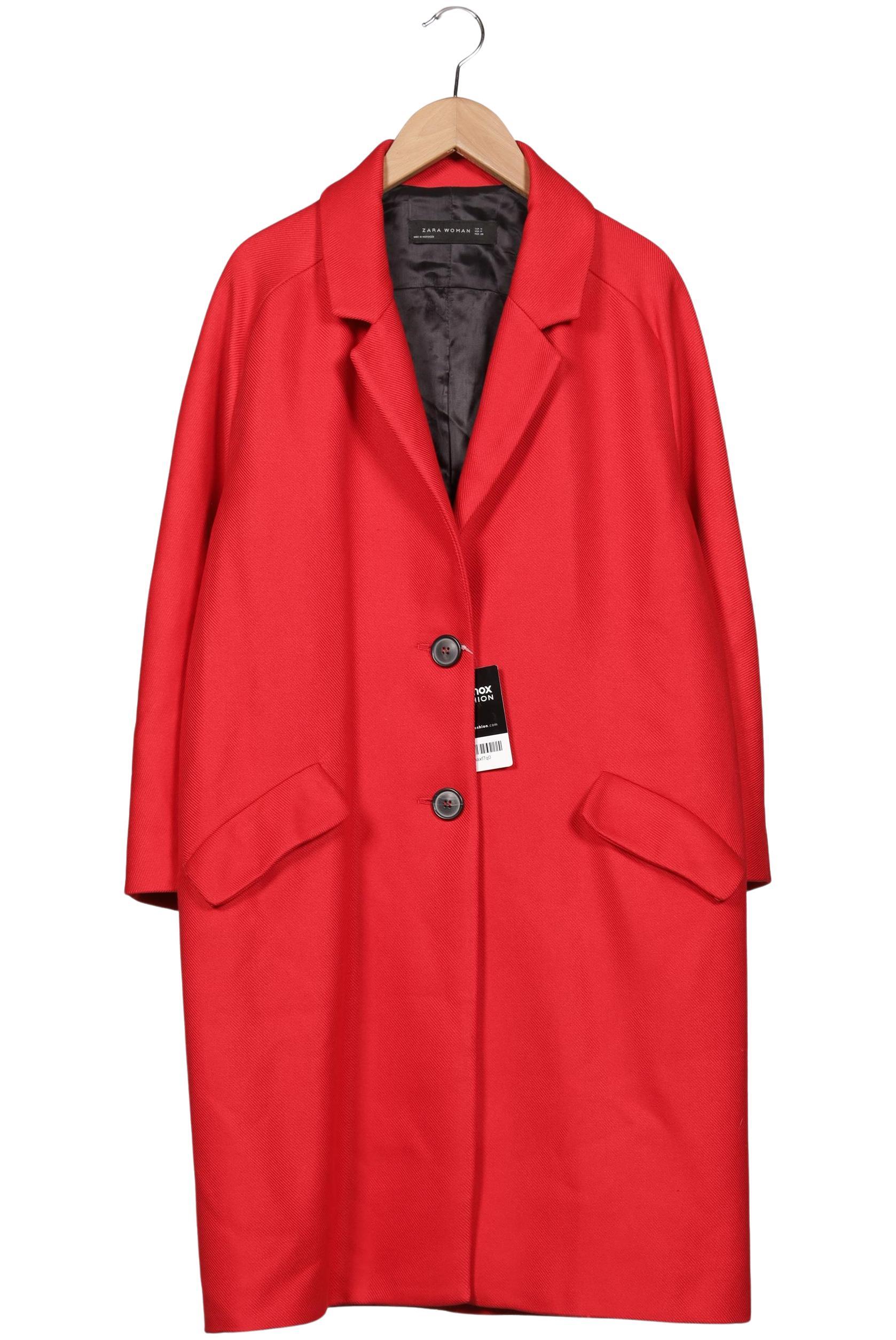 

Zara Damen Mantel, rot, Gr. 38
