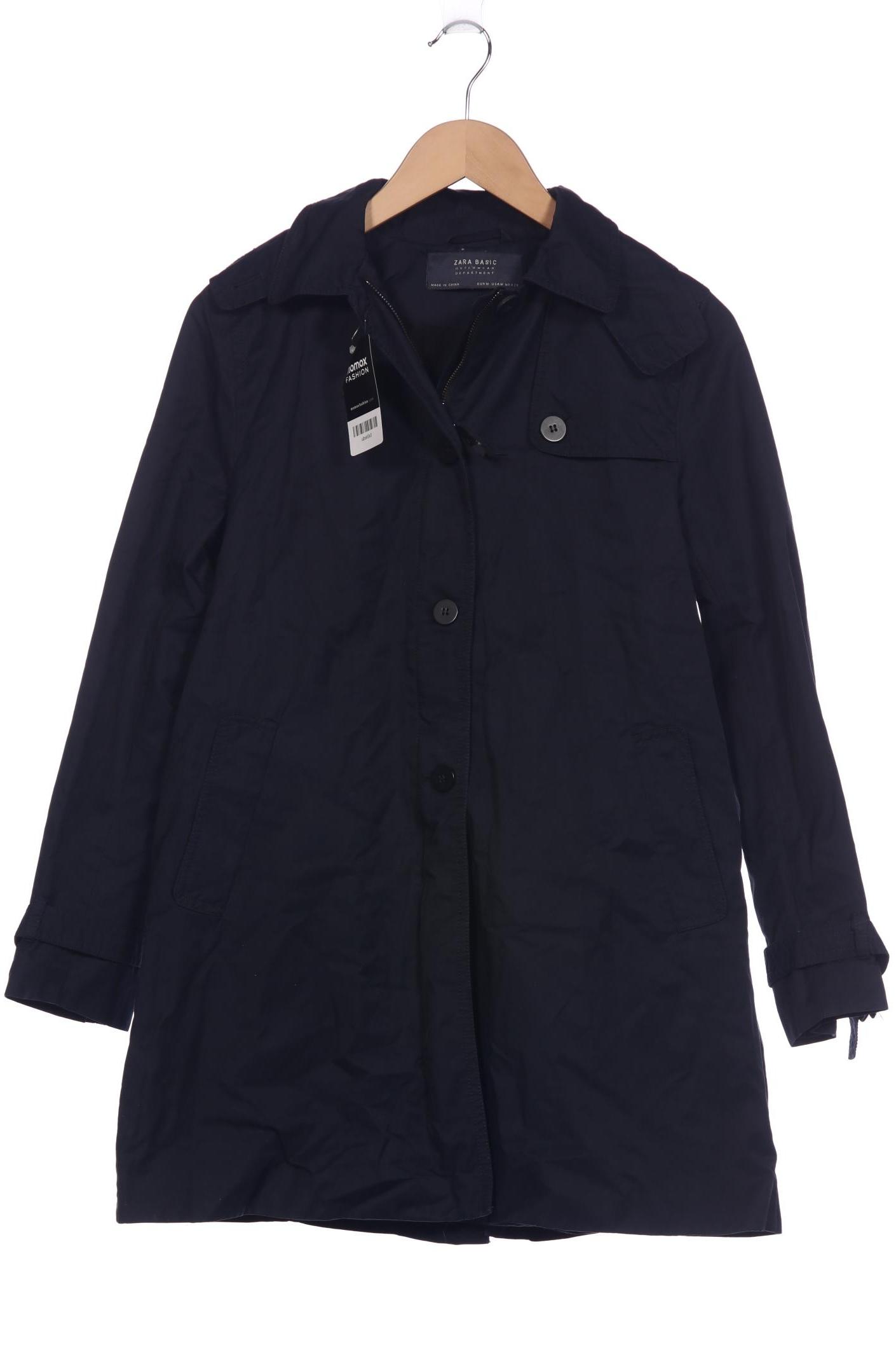 

Zara Damen Mantel, marineblau, Gr. 38