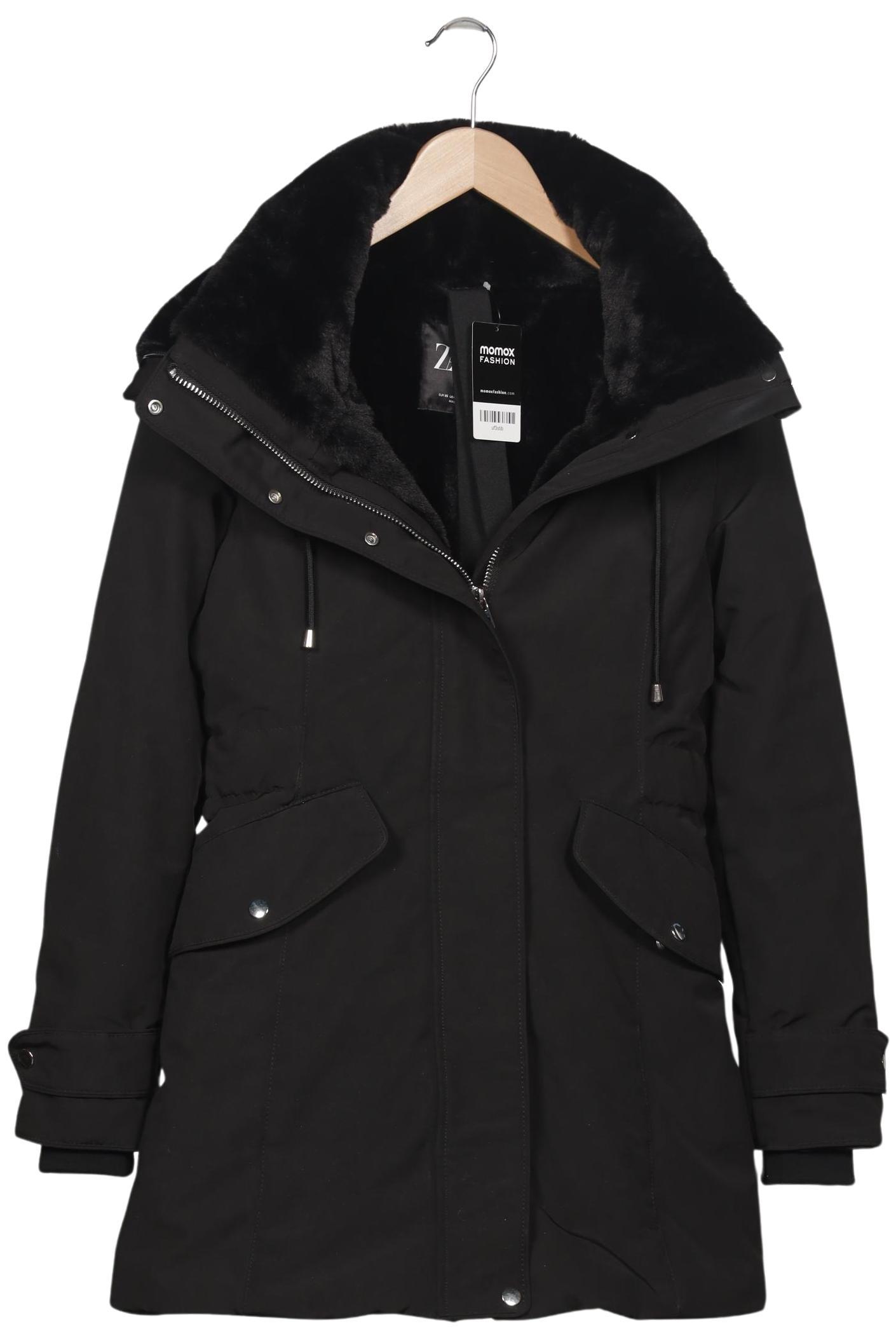 

Zara Damen Mantel, schwarz, Gr. 34