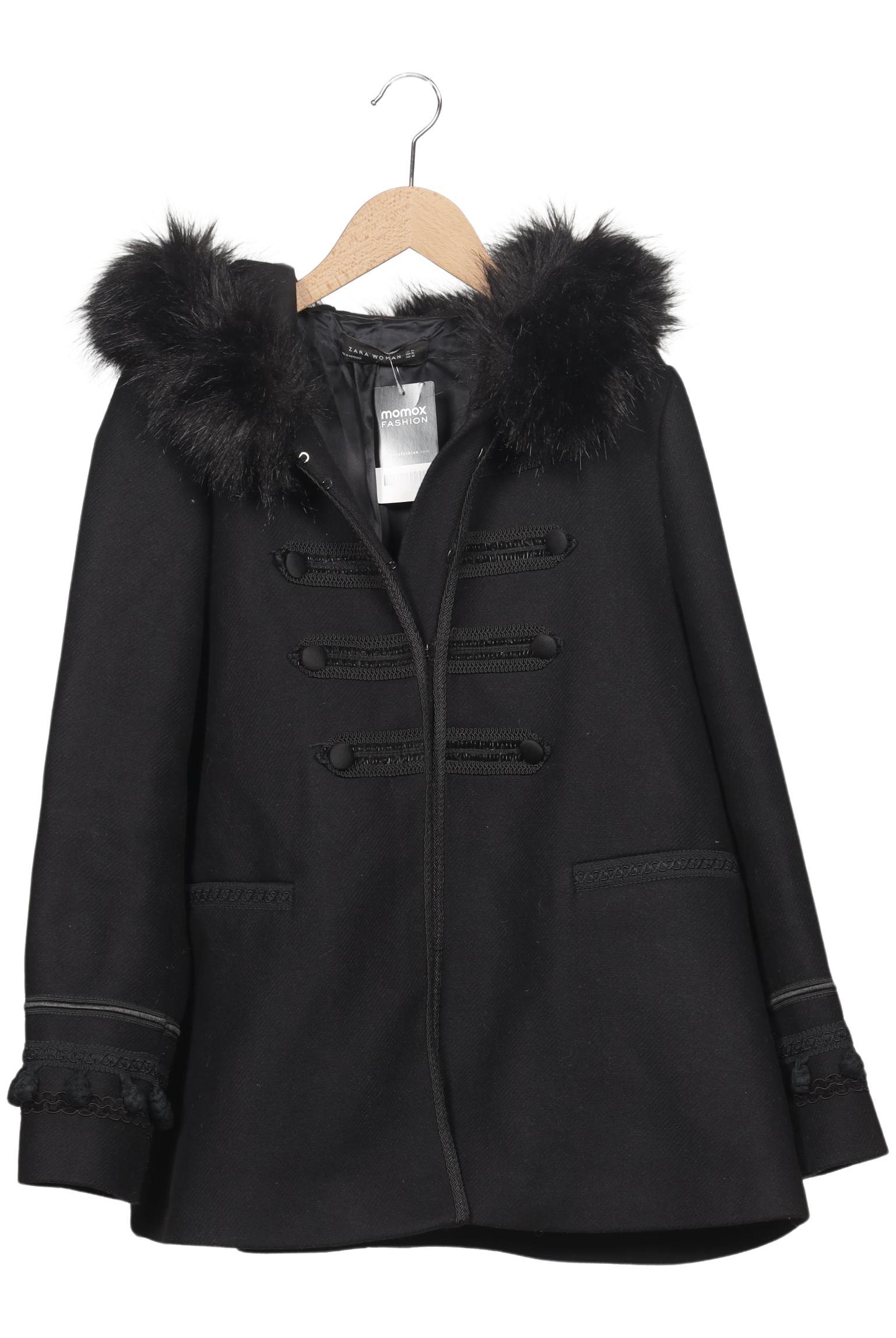 

Zara Damen Mantel, schwarz, Gr. 44