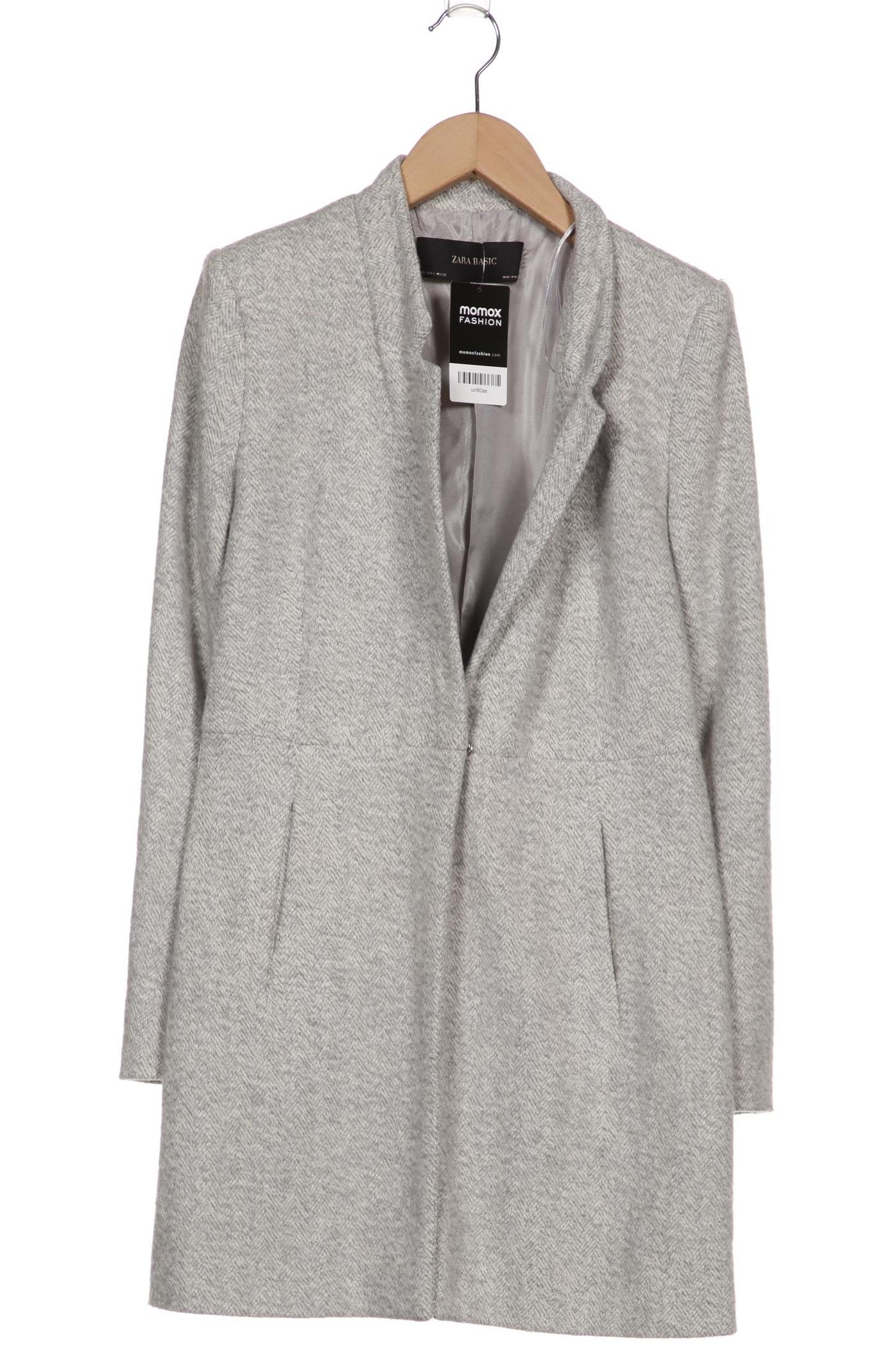 

ZARA Damen Mantel, grau