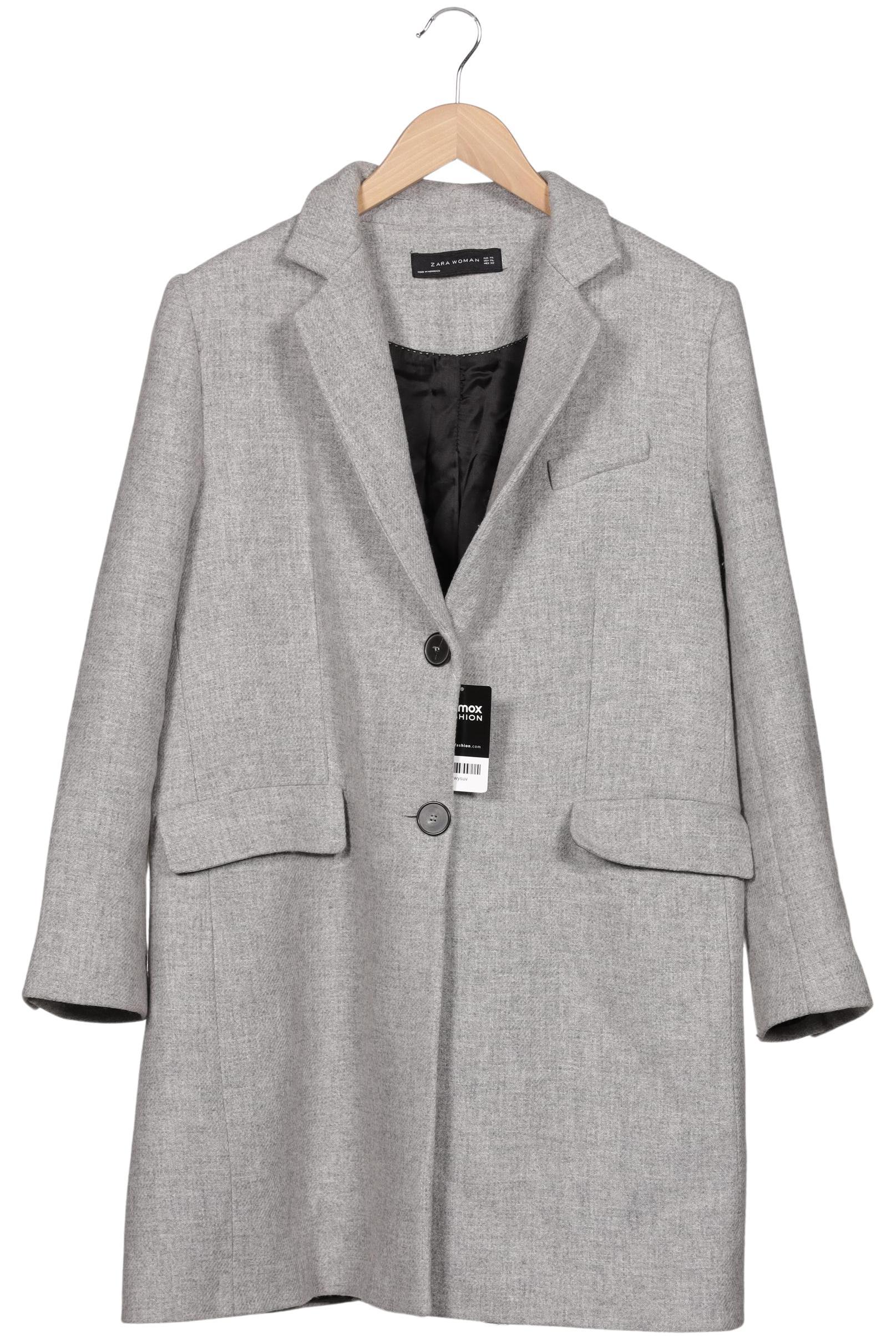 

Zara Damen Mantel, grau, Gr. 44