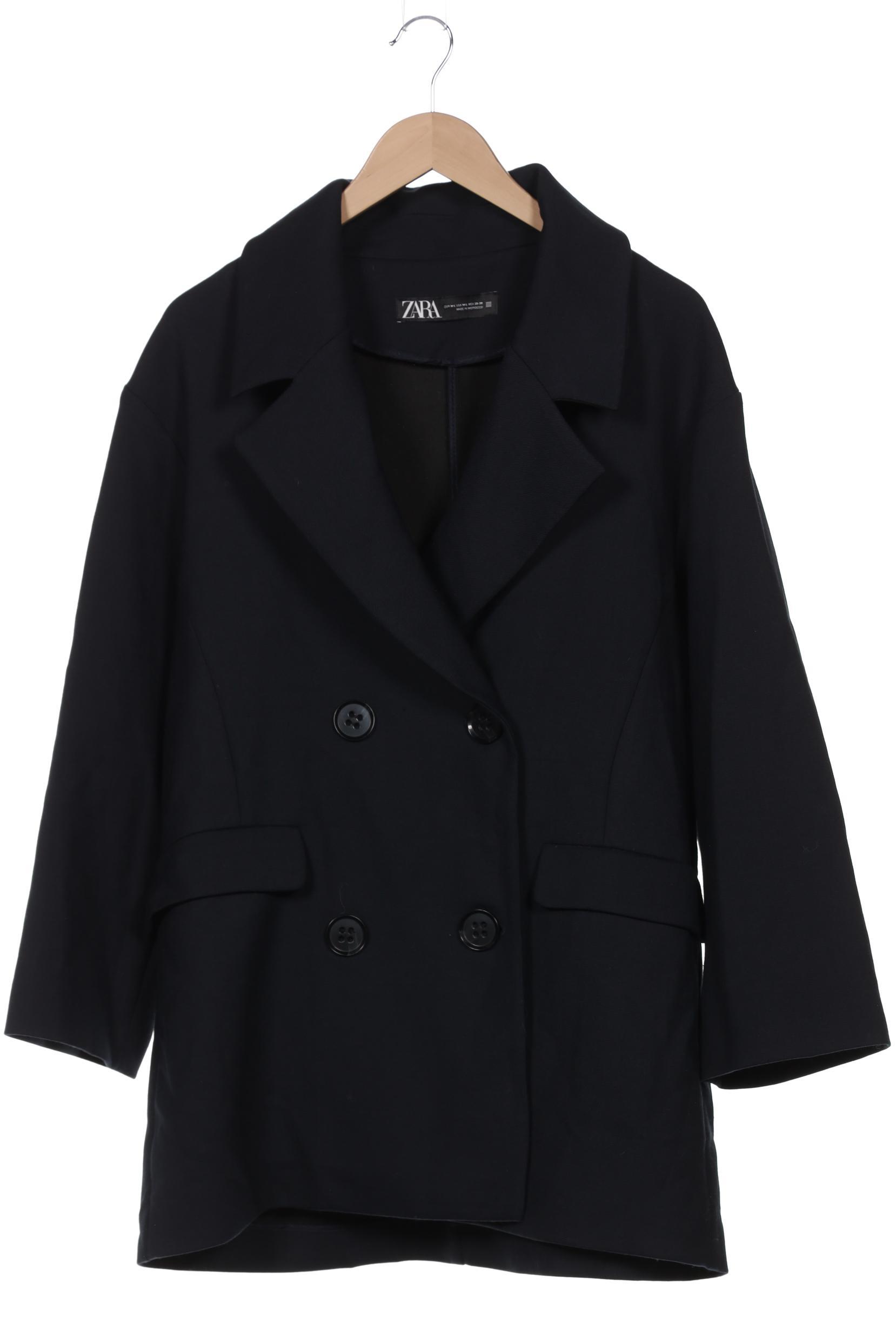 

Zara Damen Mantel, marineblau, Gr. 38