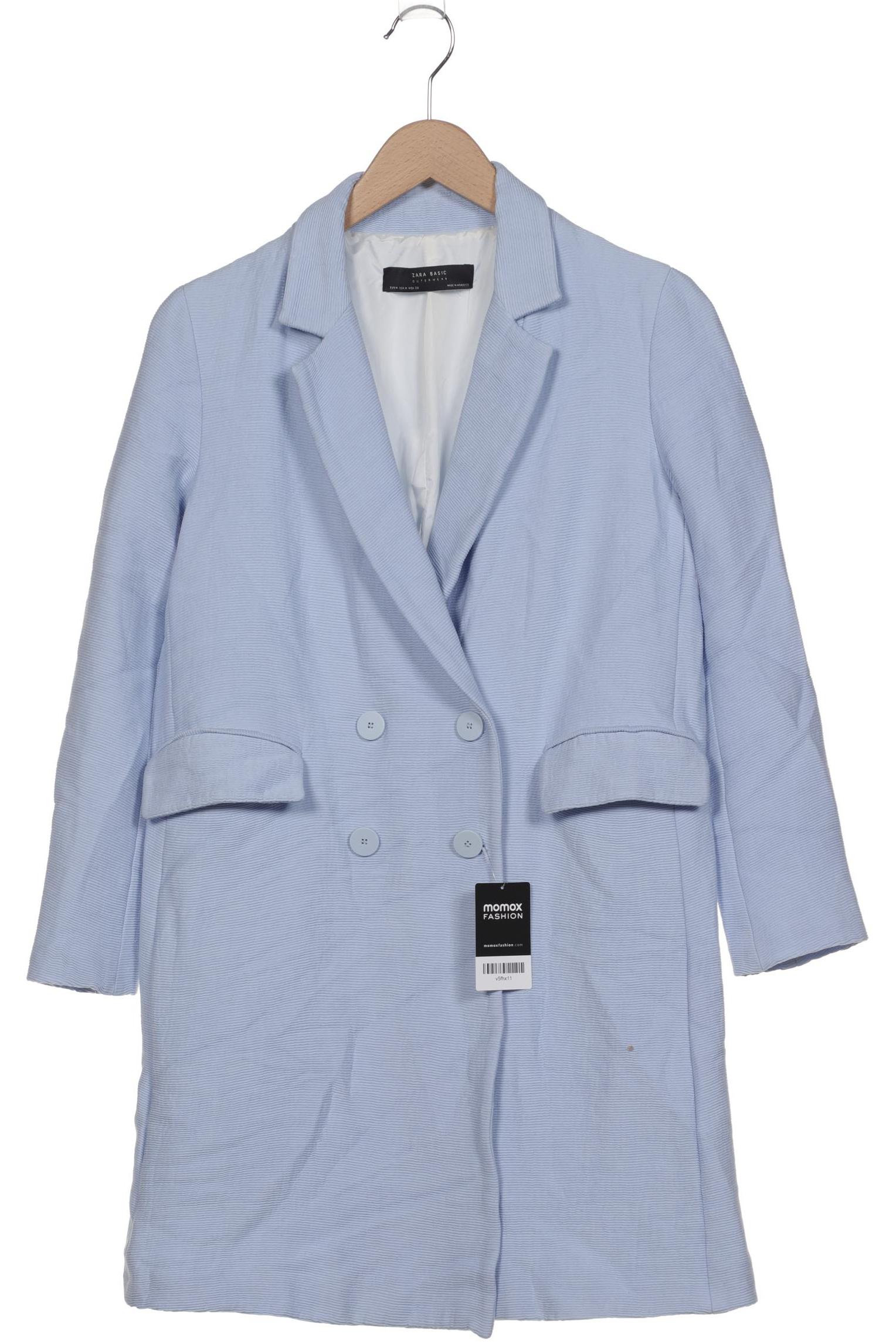 

Zara Damen Mantel, hellblau, Gr. 38