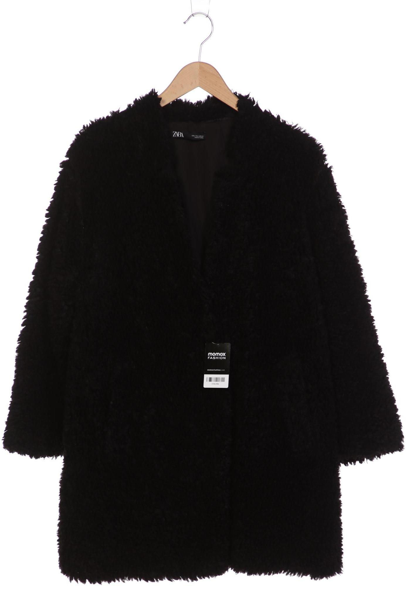 

ZARA Damen Mantel, schwarz