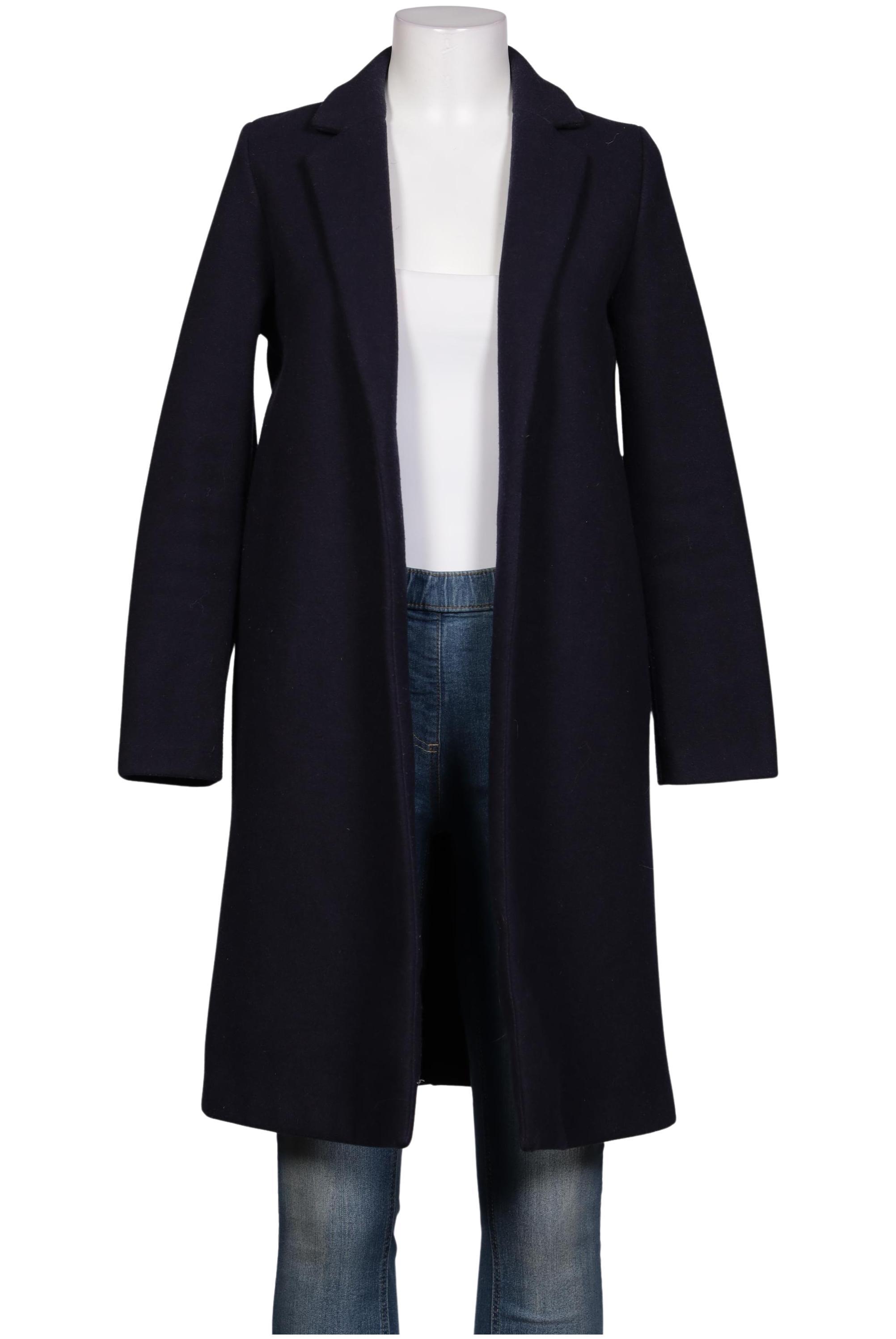 

Zara Damen Mantel, marineblau, Gr. 36