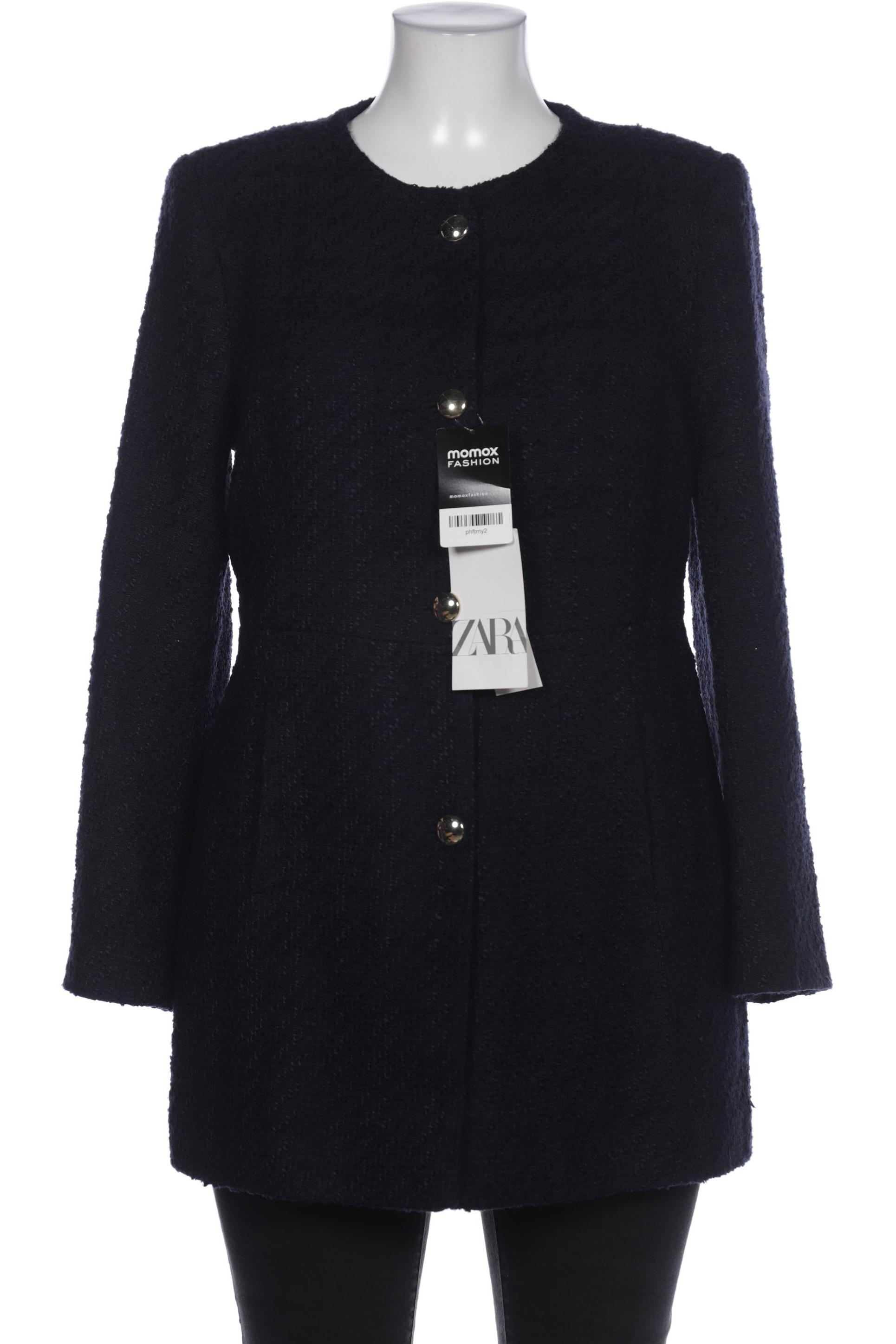 

Zara Damen Mantel, marineblau, Gr. 44