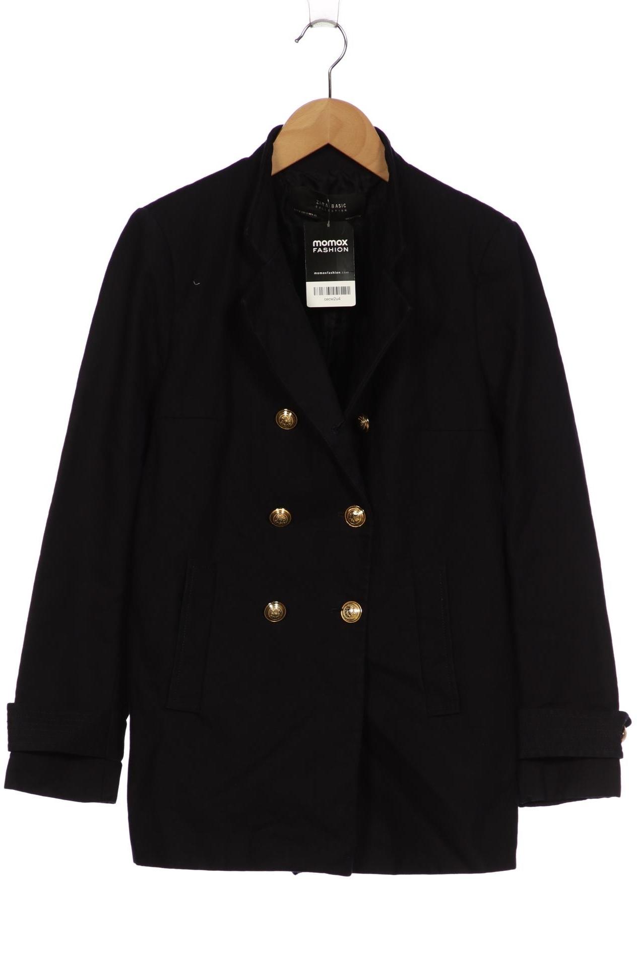 

Zara Damen Mantel, marineblau, Gr. 36