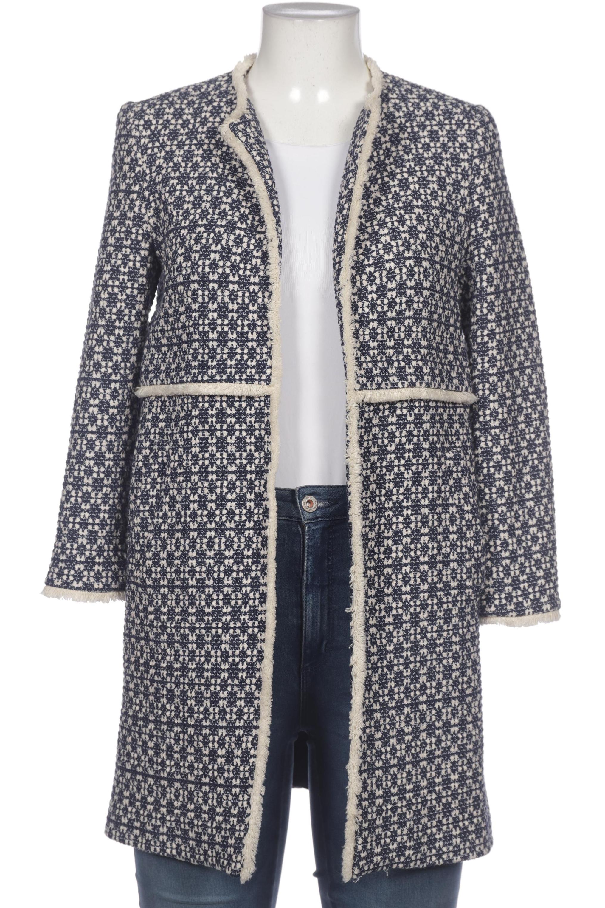 

Zara Damen Mantel, marineblau, Gr. 38