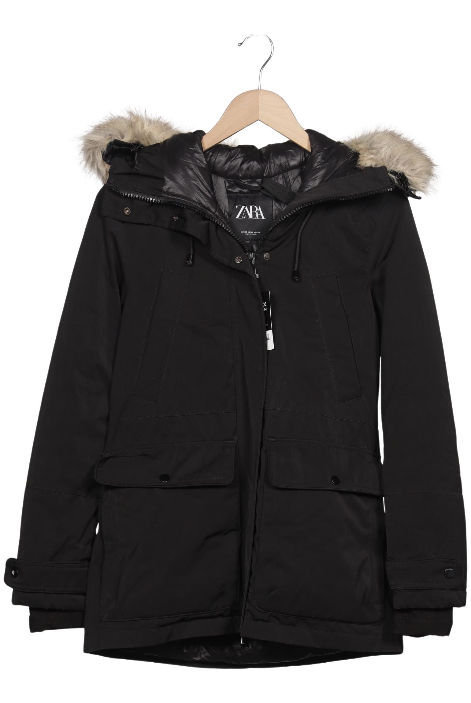 

Zara Damen Mantel, schwarz, Gr. 34