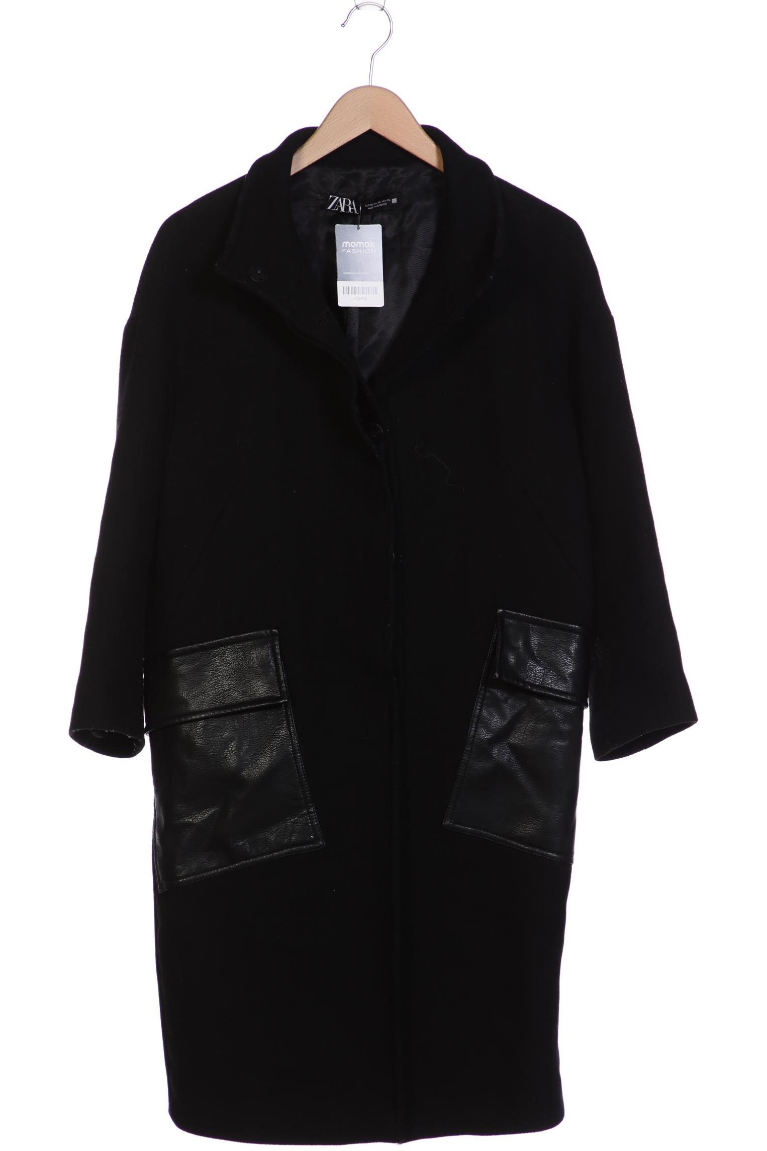 

Zara Damen Mantel, schwarz, Gr. 34