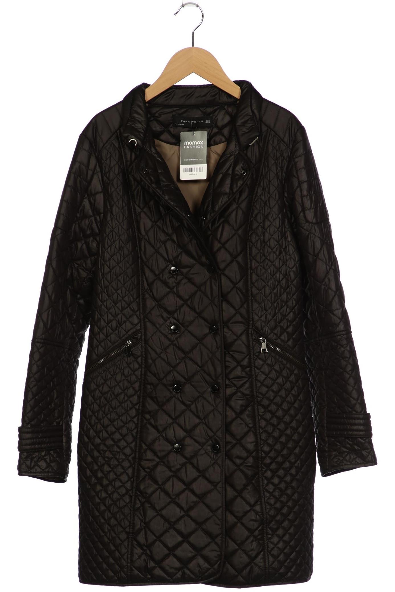 Thumbnail - Zara Damen Mantel, schwarz, Gr. 44