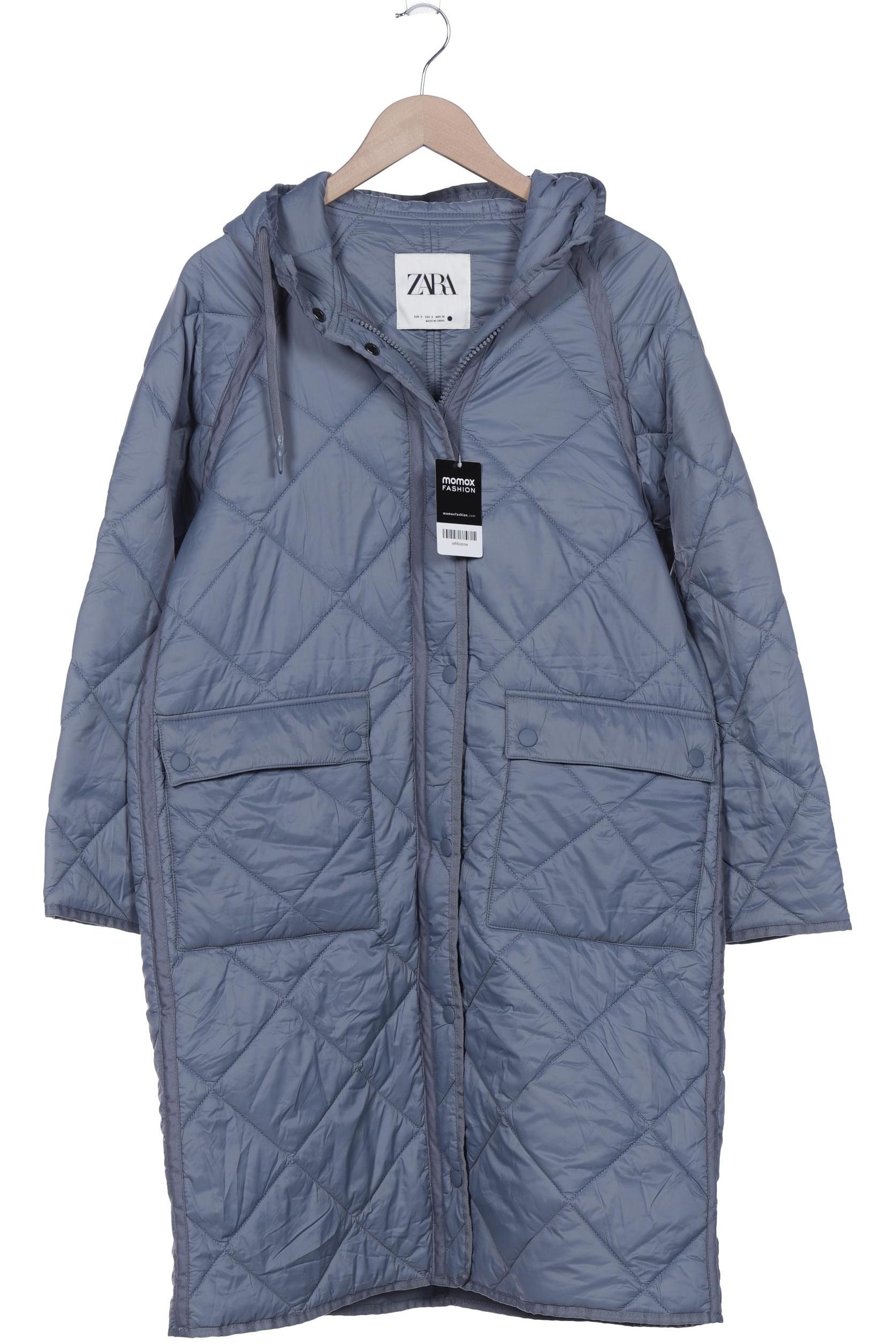 

Zara Damen Mantel, blau, Gr. 36