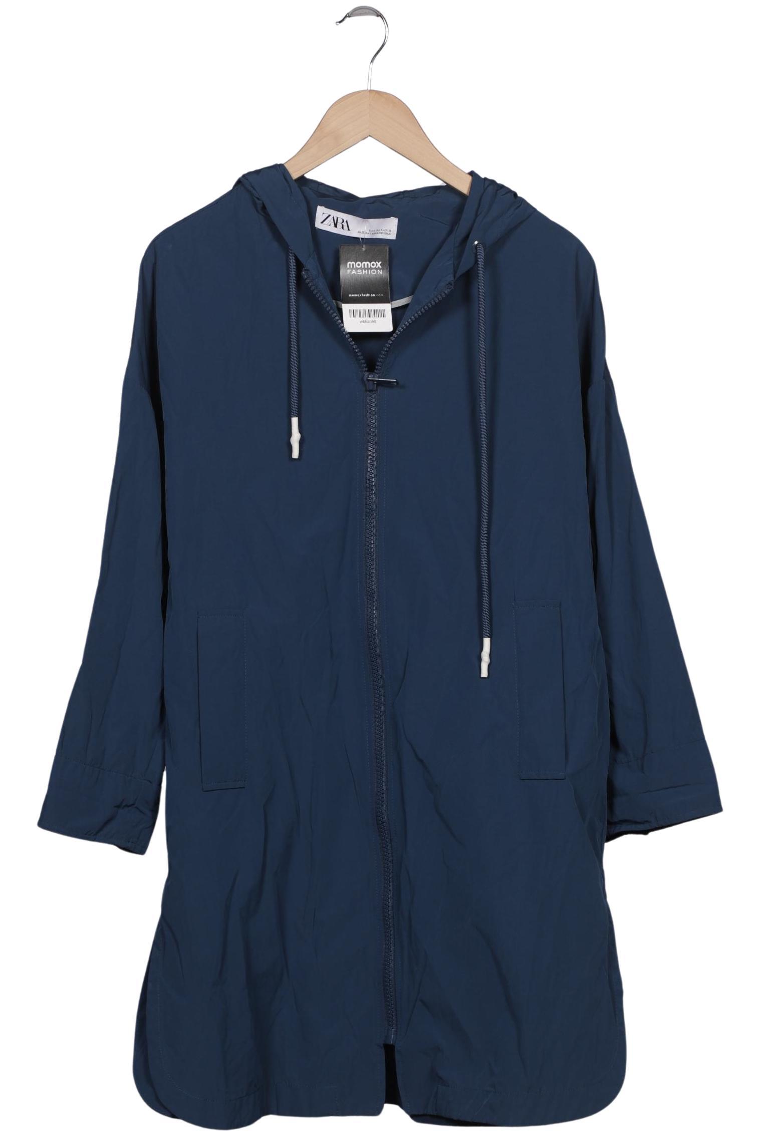 

Zara Damen Mantel, blau, Gr. 36