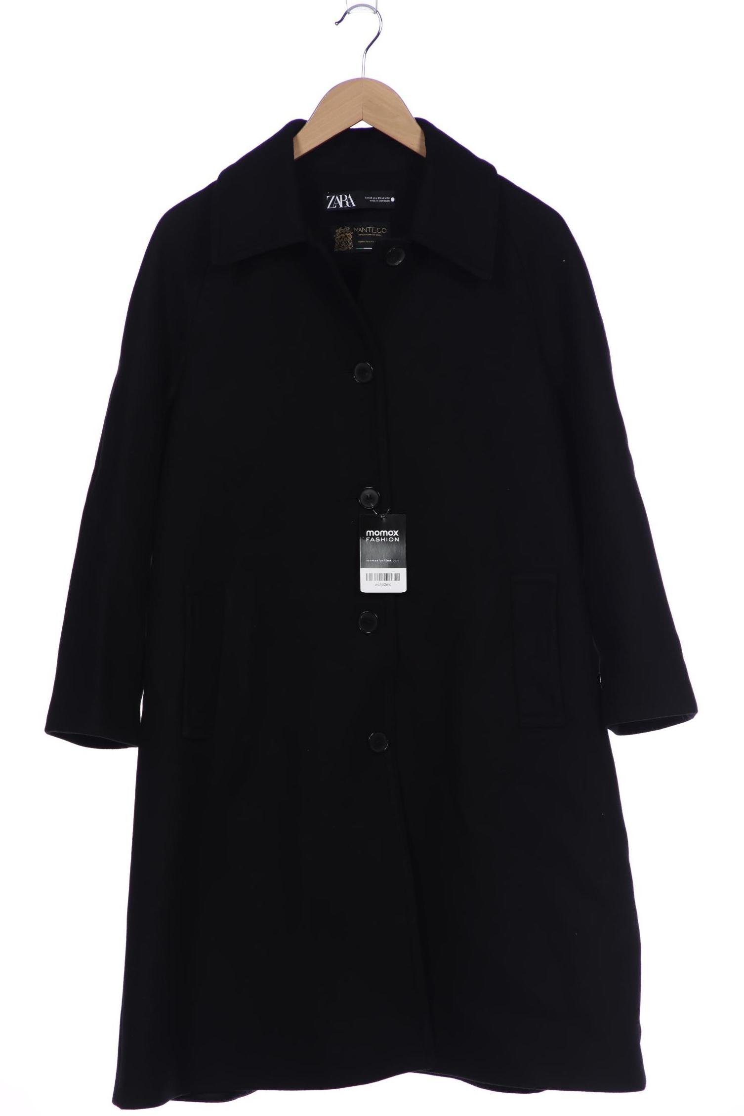 

Zara Damen Mantel, schwarz, Gr. 34
