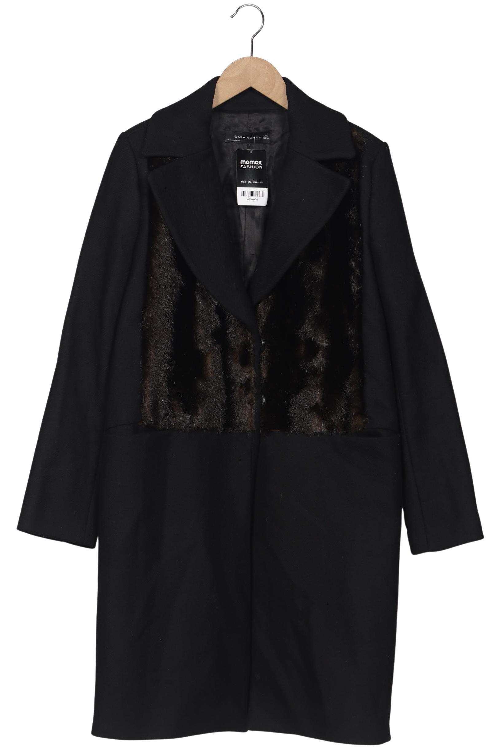 

Zara Damen Mantel, schwarz, Gr. 36