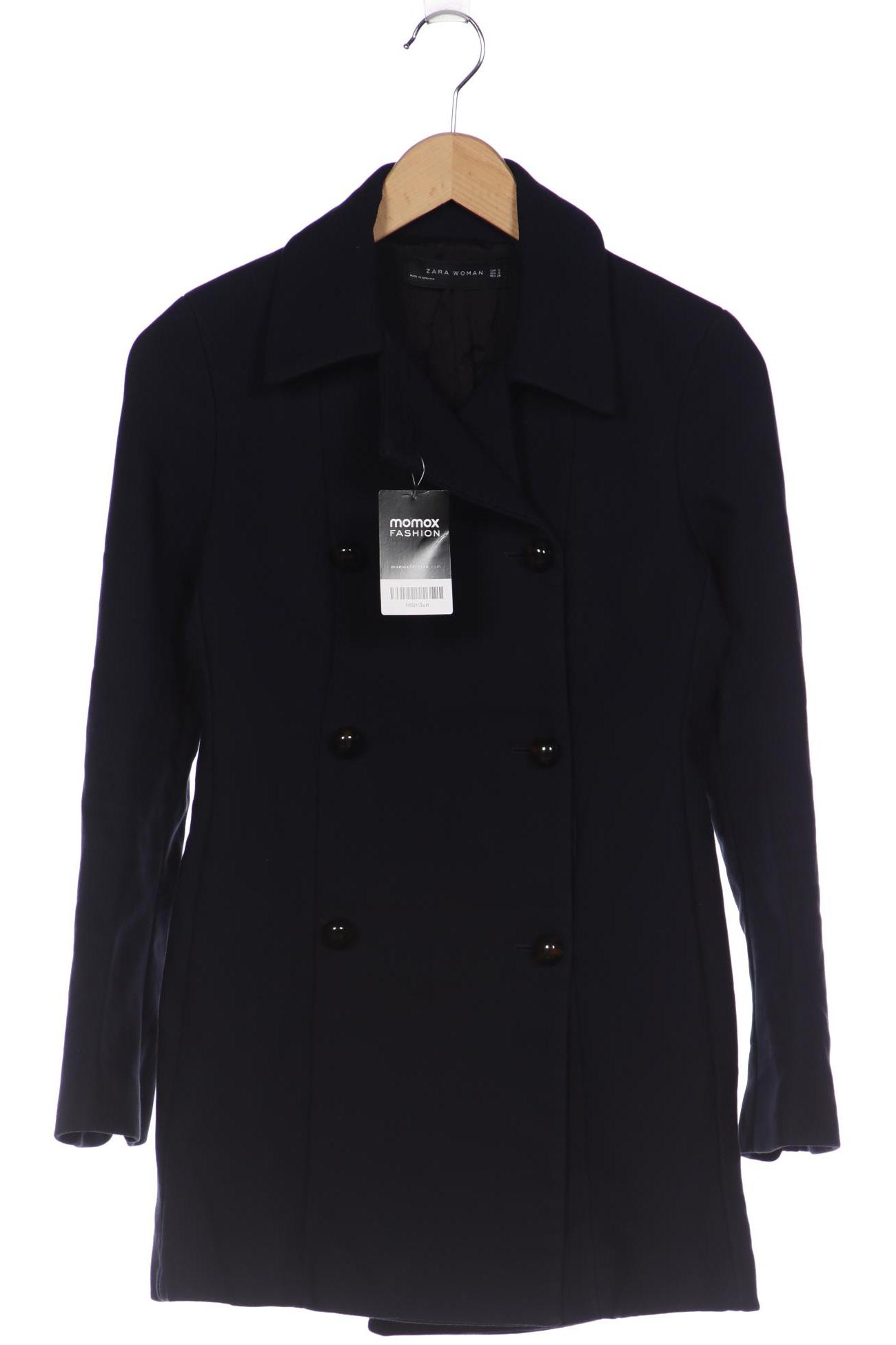 

ZARA Damen Mantel, marineblau