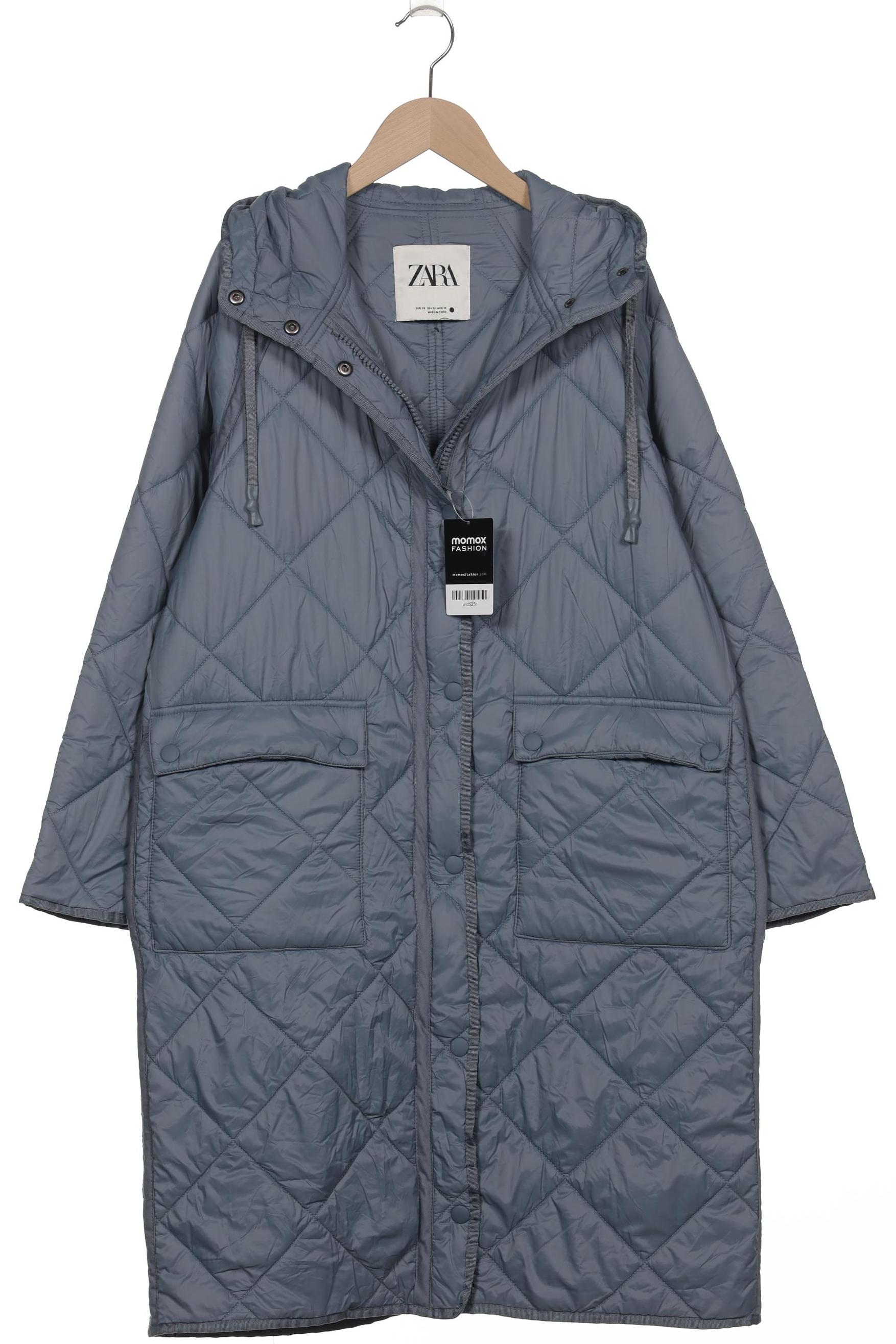 

Zara Damen Mantel, hellblau, Gr. 34