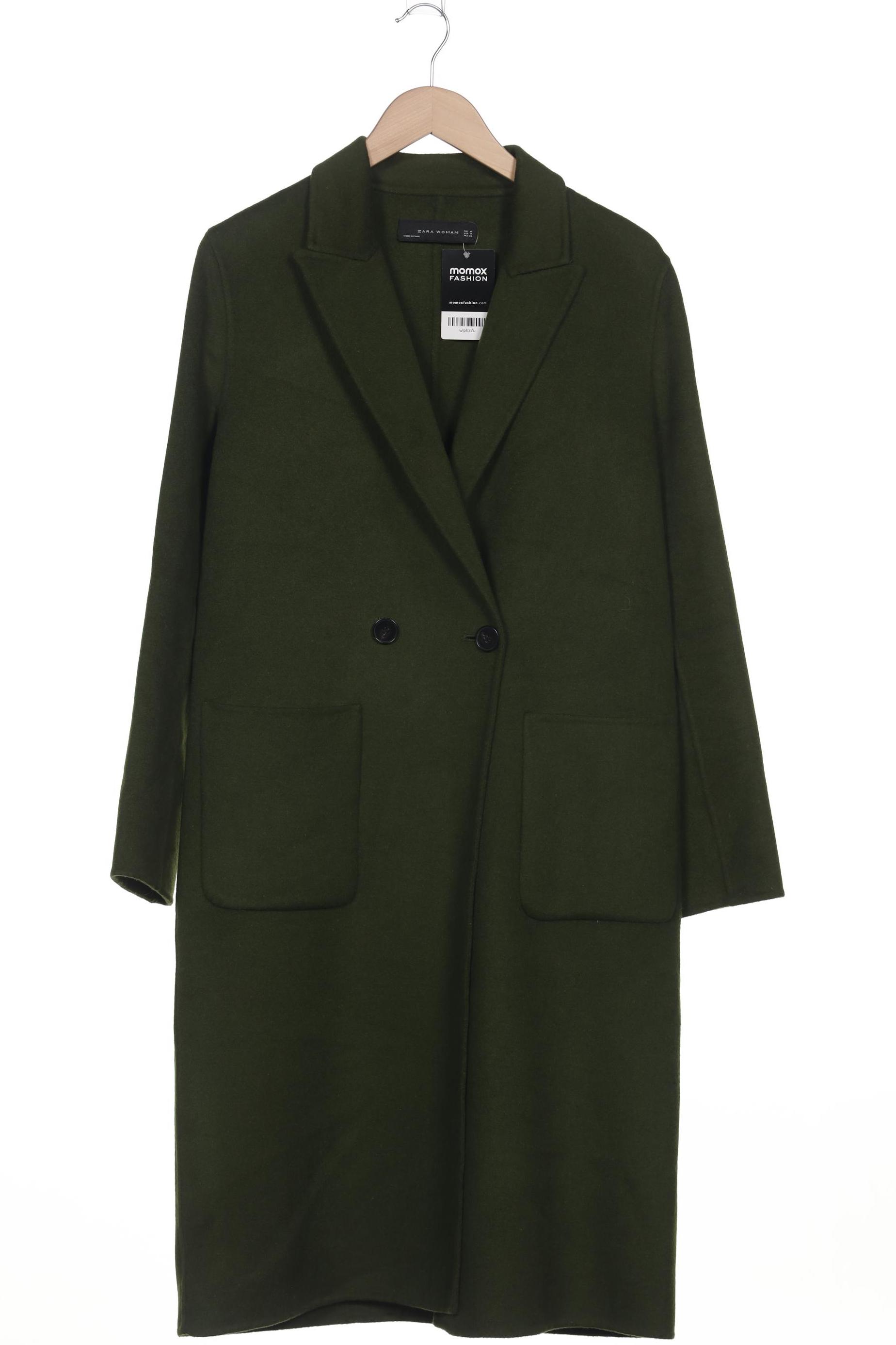 

Zara Damen Mantel, grün, Gr. 38