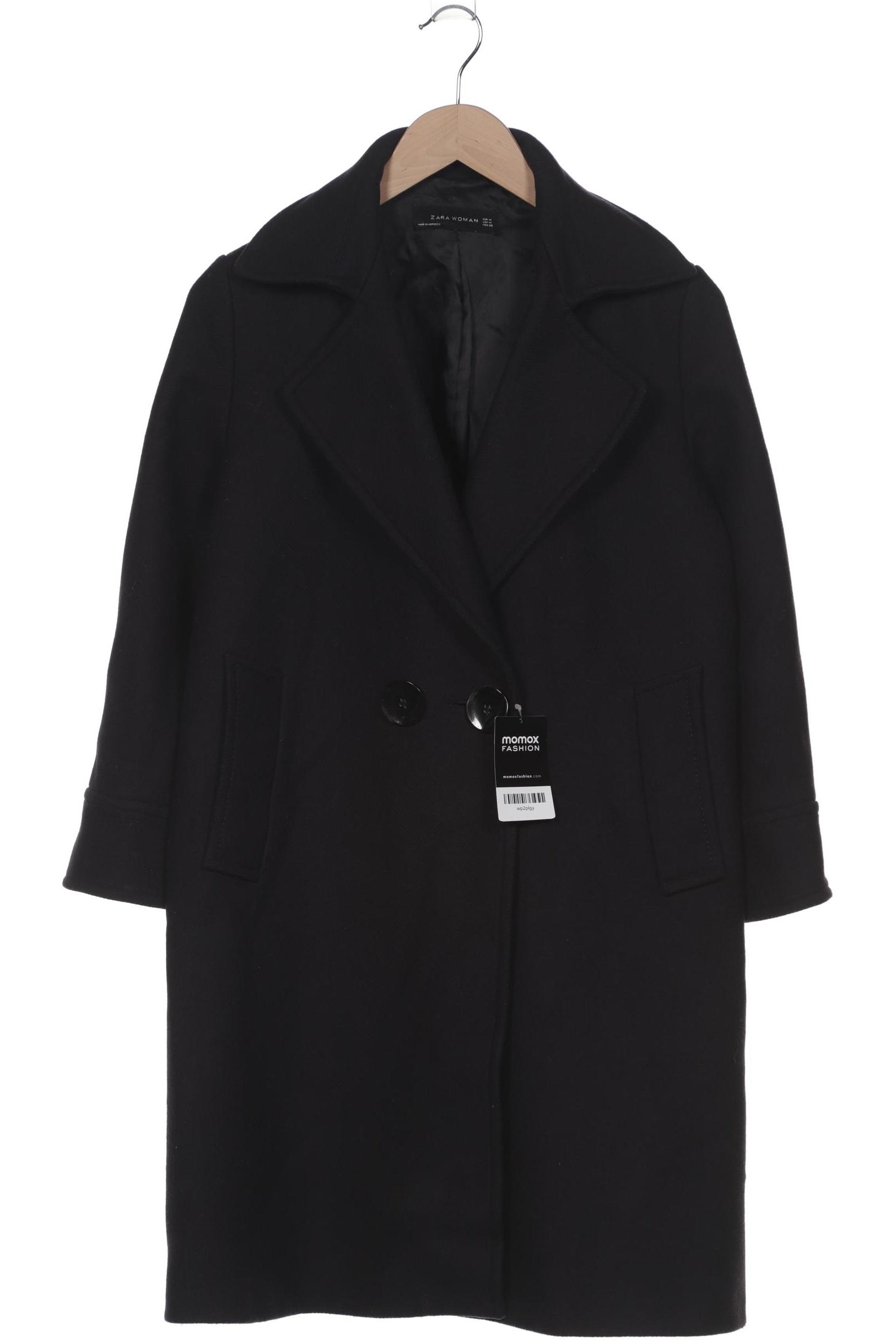 

Zara Damen Mantel, marineblau, Gr. 38