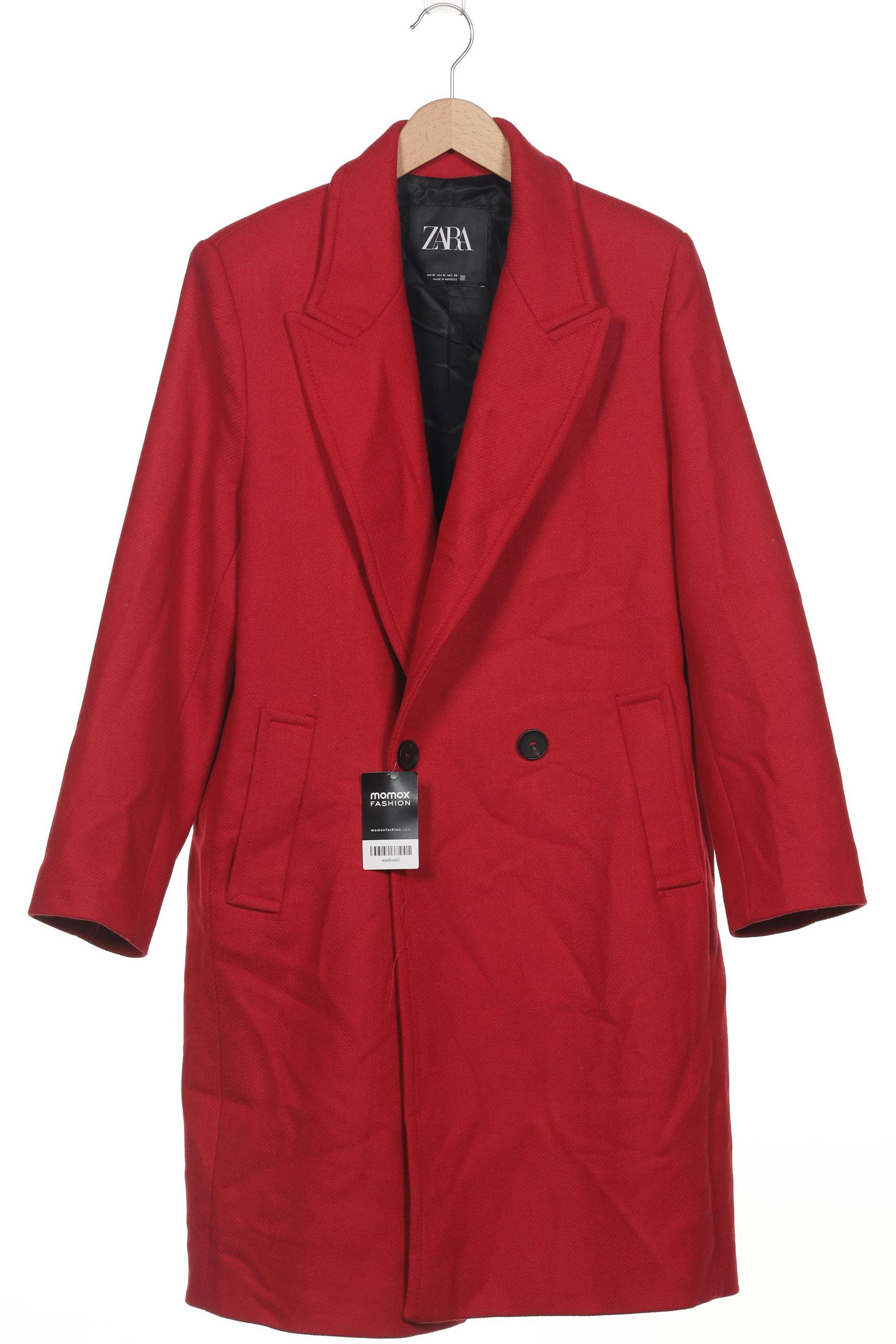 

Zara Damen Mantel, rot, Gr. 38