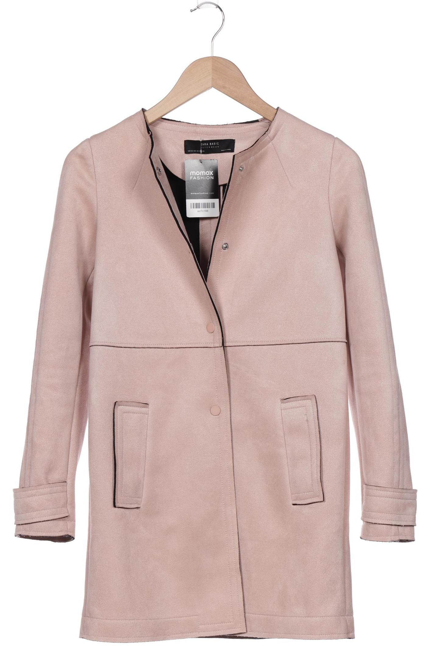 

ZARA Damen Mantel, pink