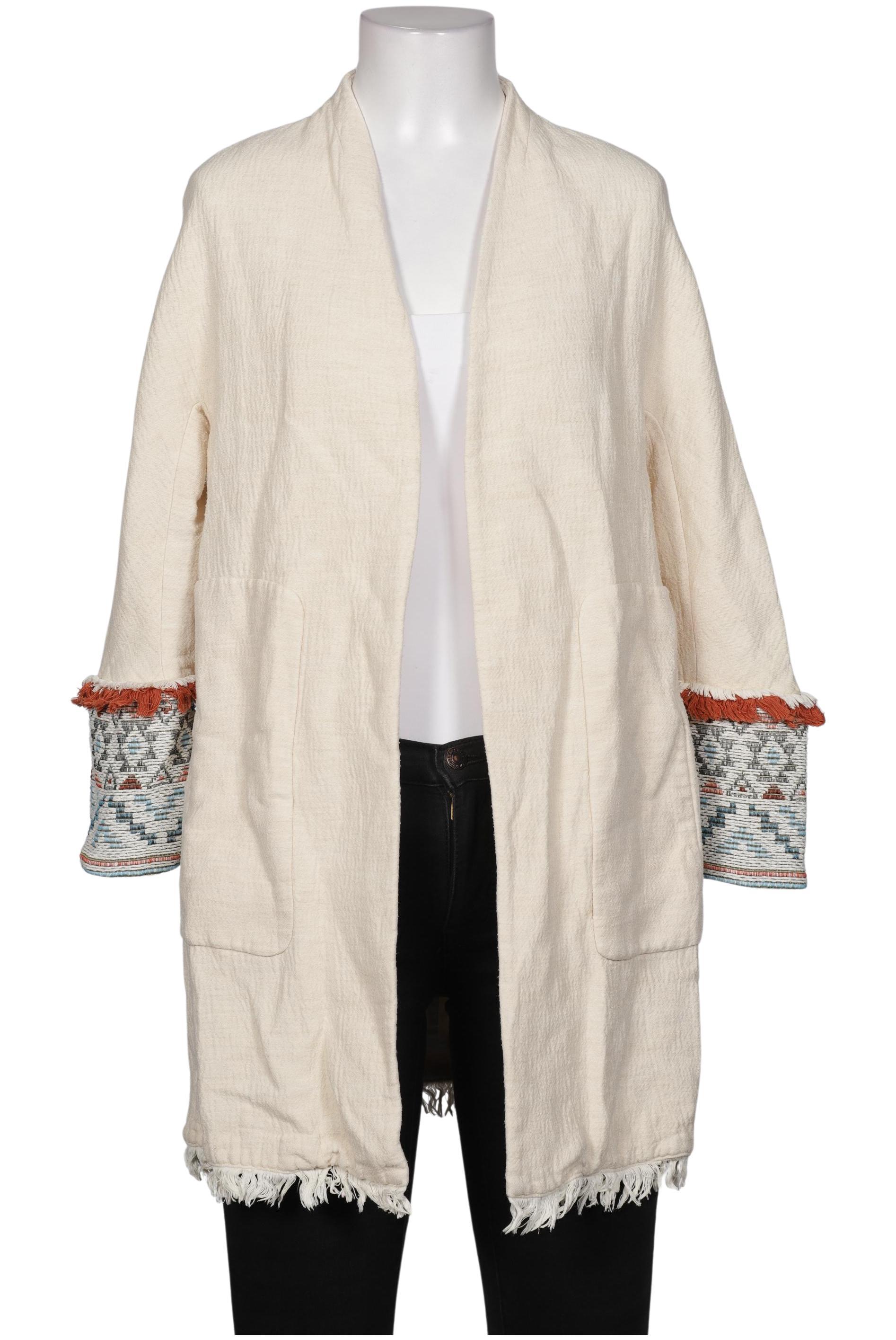 

Zara Damen Mantel, cremeweiß, Gr. 34