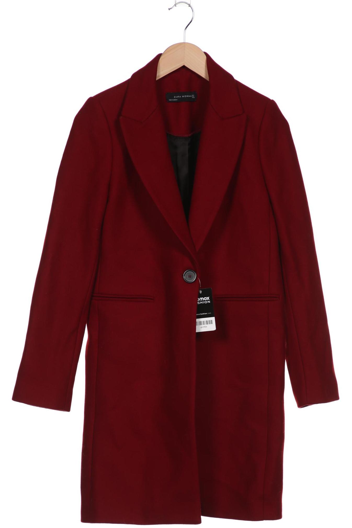 

ZARA Damen Mantel, bordeaux