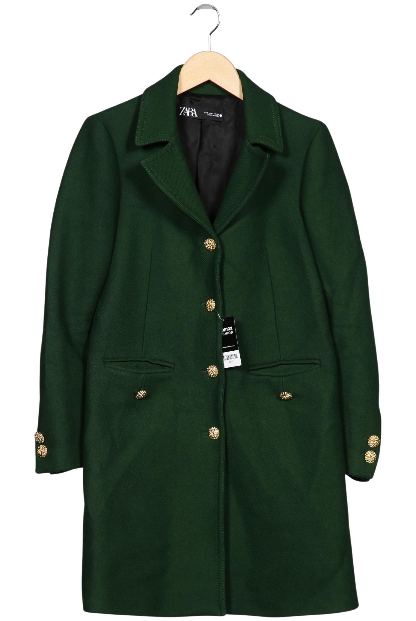 

Zara Damen Mantel, grün, Gr. 36