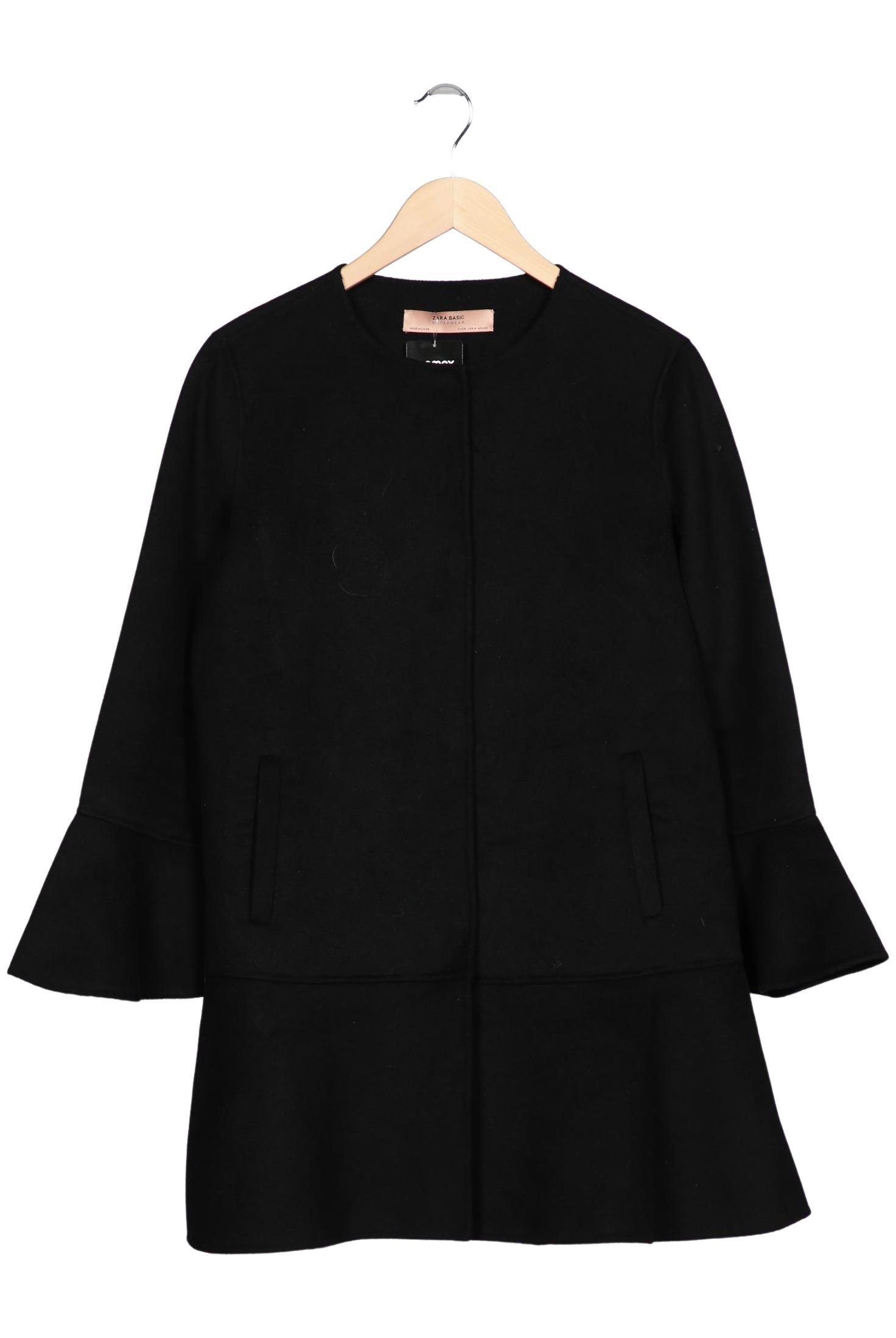 

Zara Damen Mantel, schwarz, Gr. 38