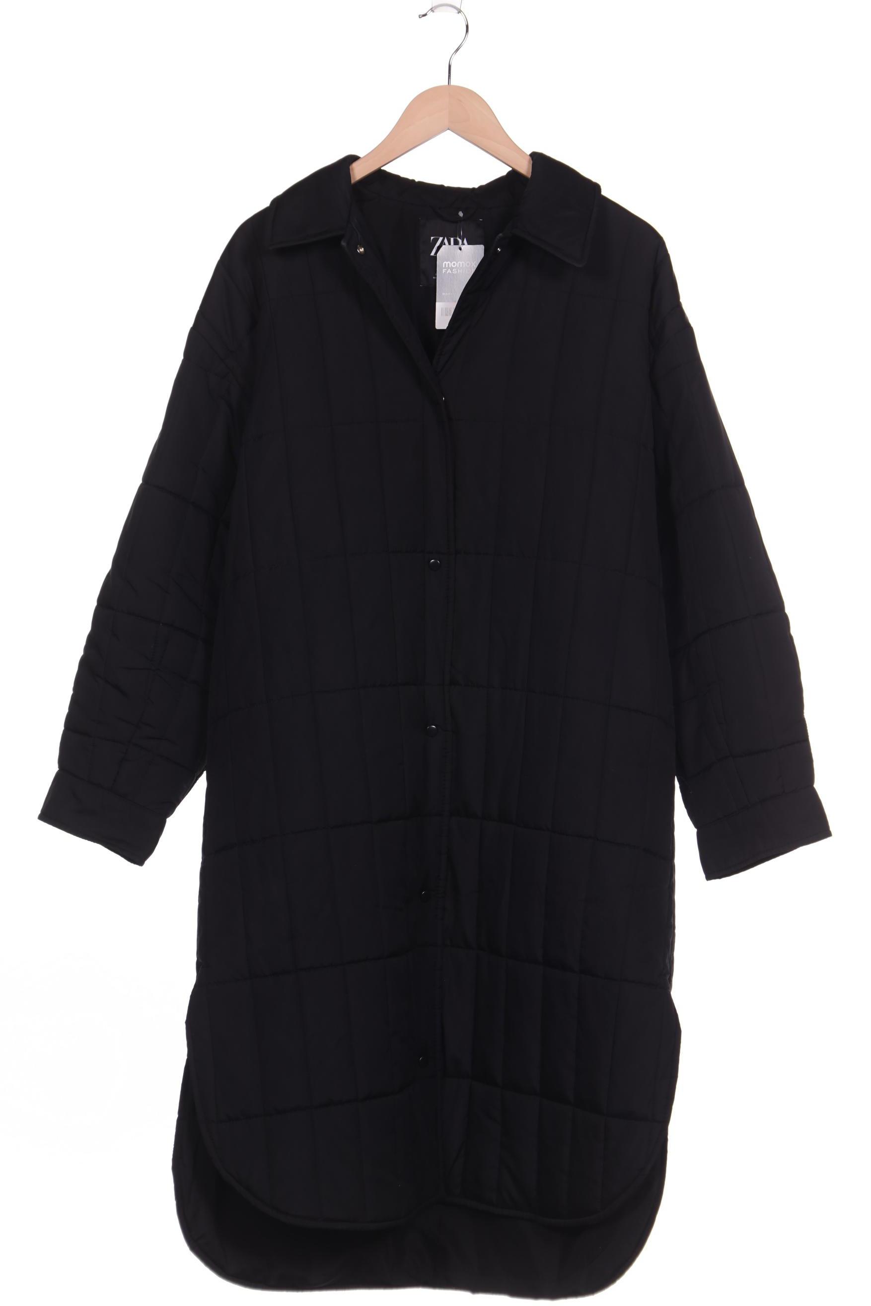 

ZARA Damen Mantel, schwarz
