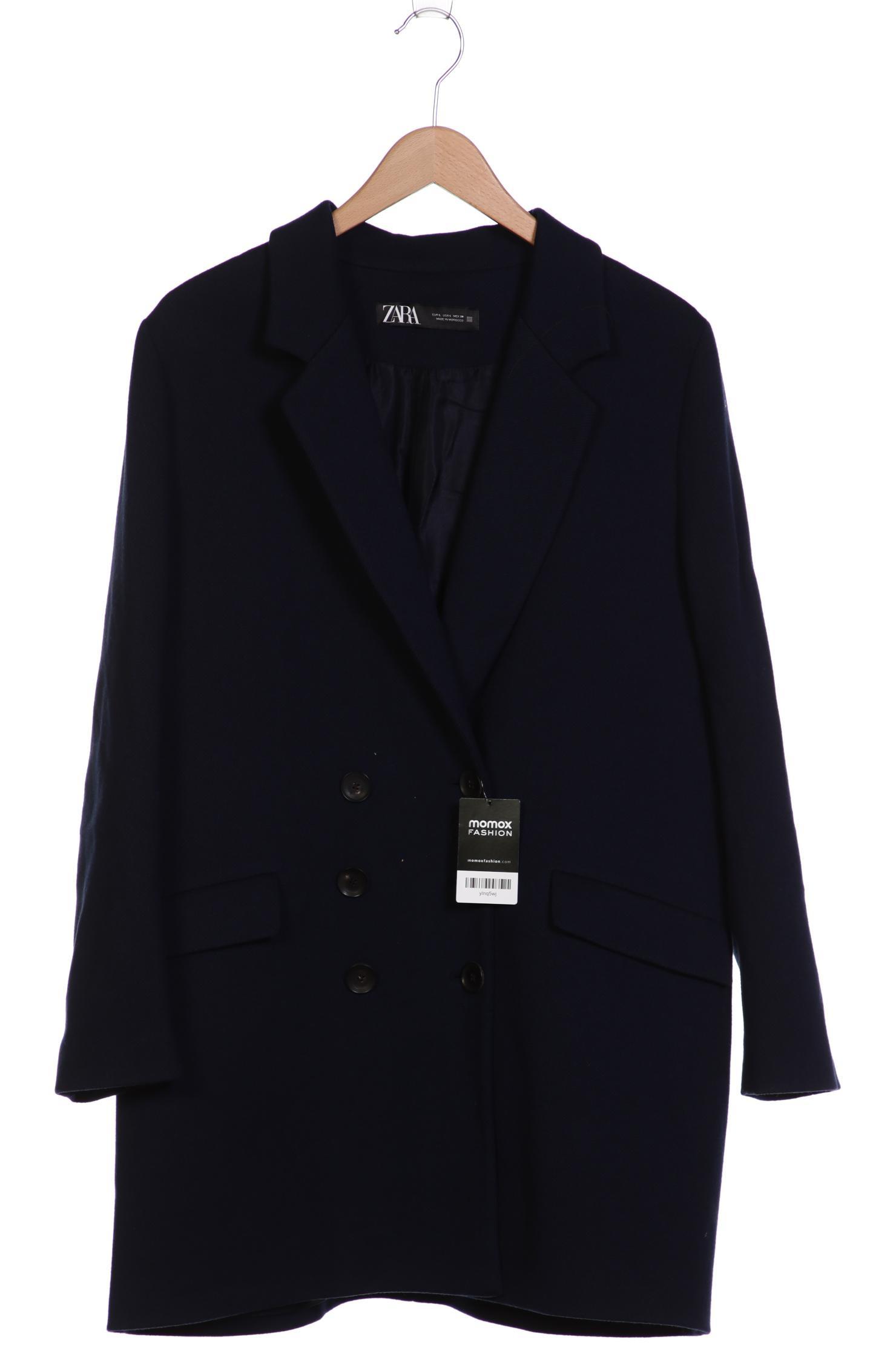 

ZARA Damen Mantel, marineblau