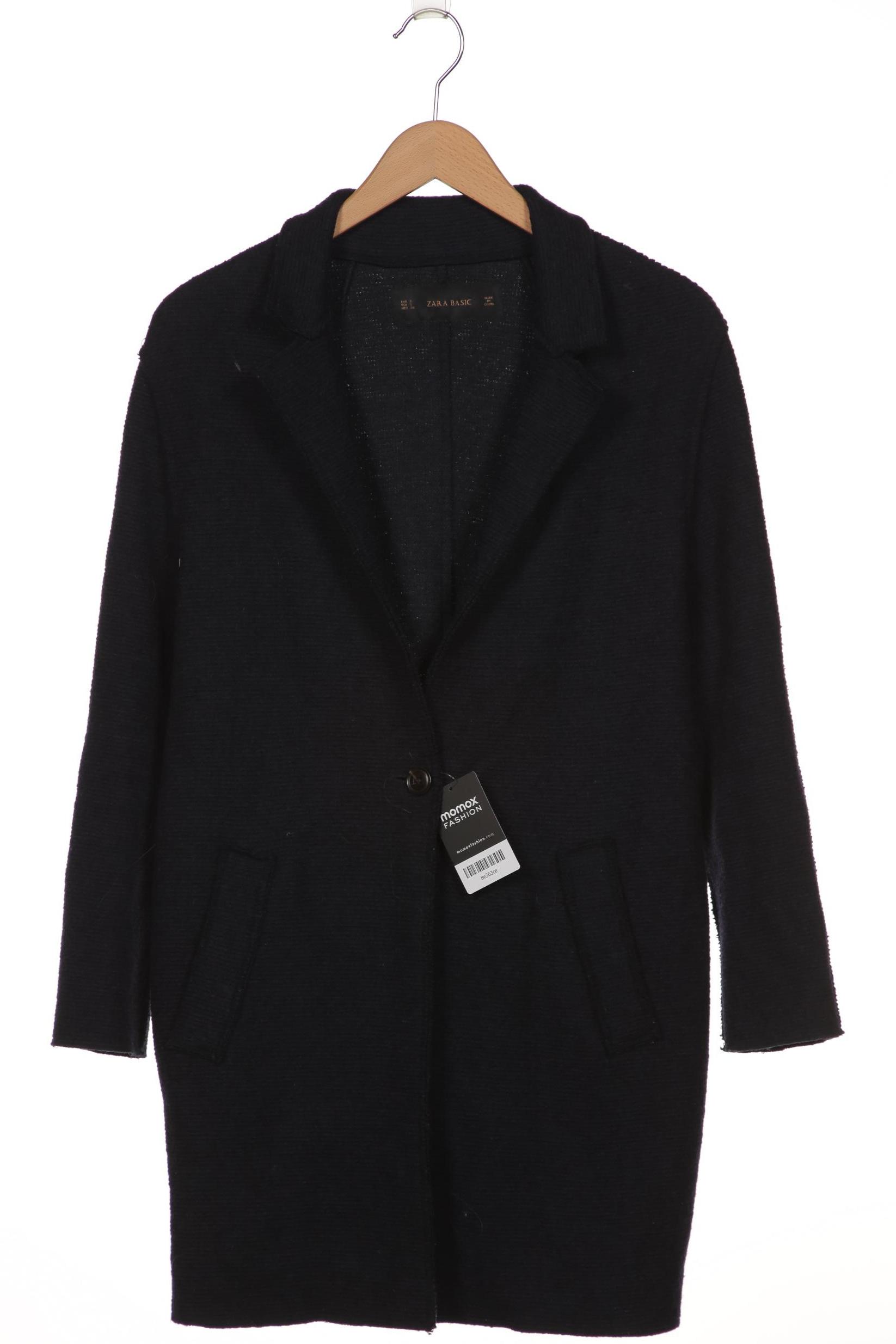 

Zara Damen Mantel, marineblau, Gr. 36