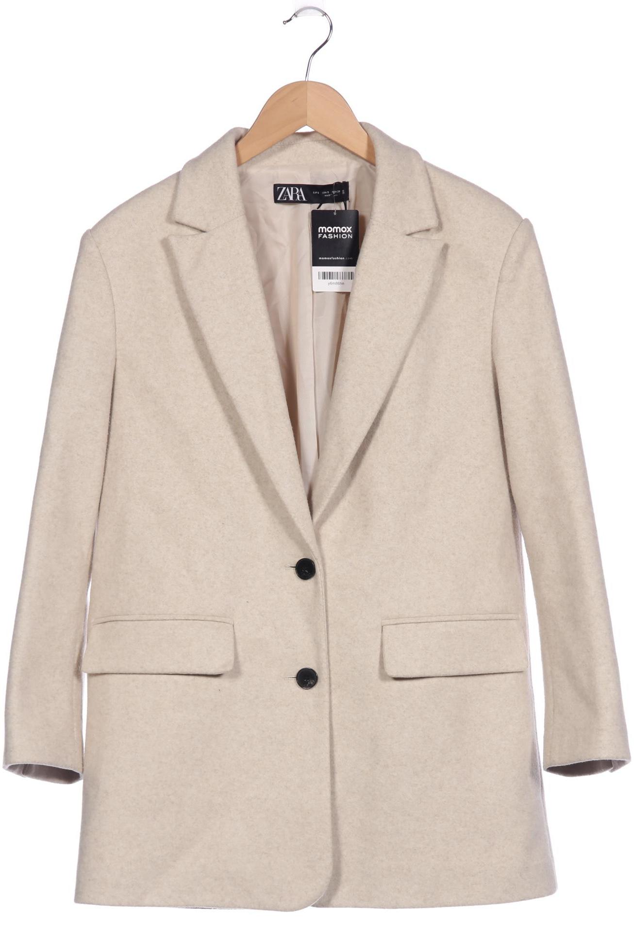 

Zara Damen Mantel, cremeweiß, Gr. 36